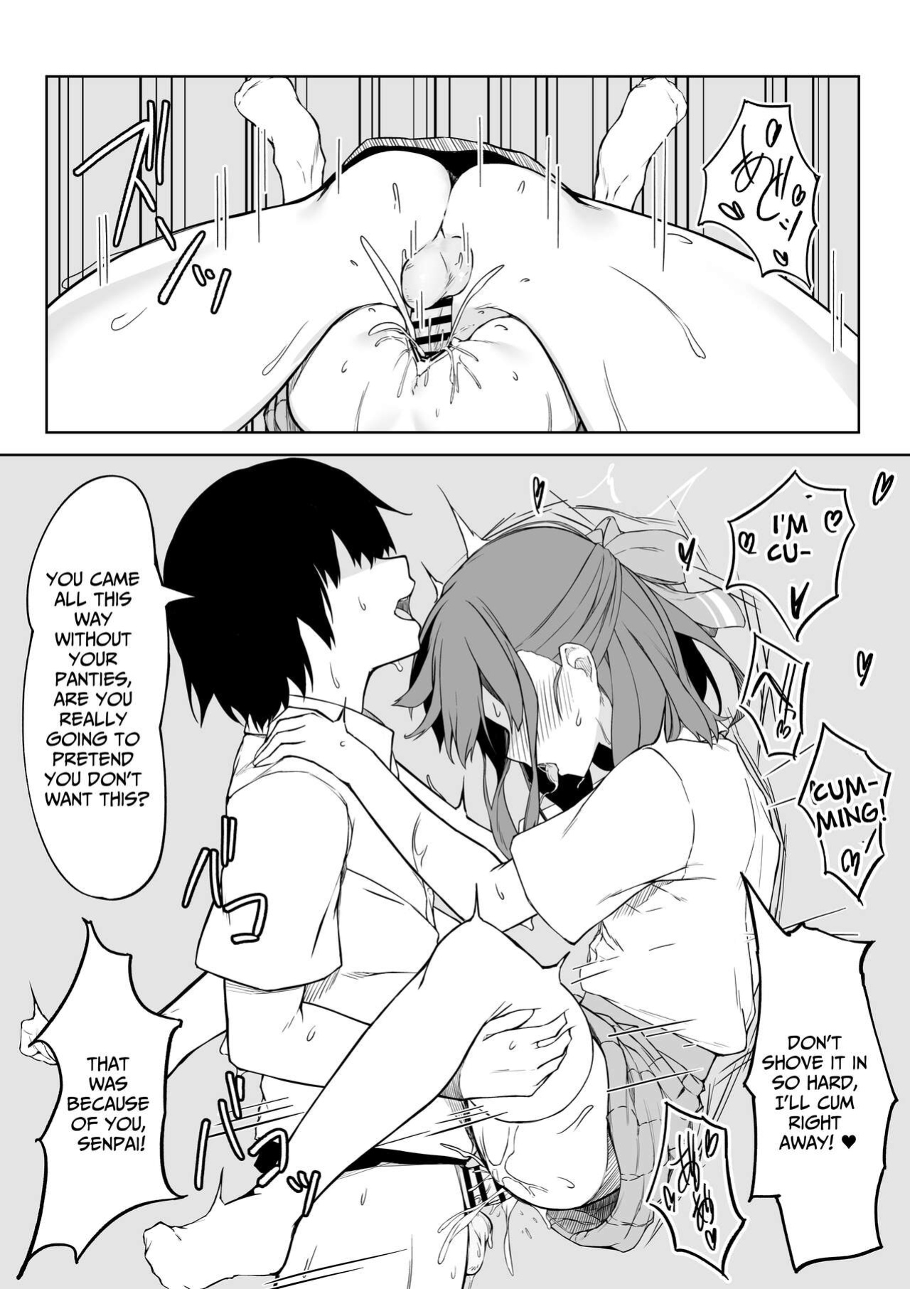 [Rokuchounome (Olive)] Kouhai-chan to Love Love Sex!! | Lovey-Dovey Sex With Yui!! [Penguin Piper]