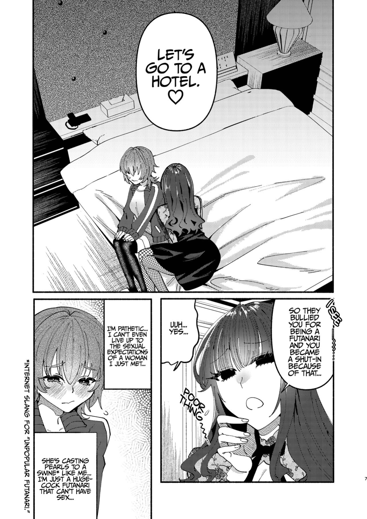 [Hidarimigi (Nitouhen)] A Futanari Gets Picked-Up, Deep-kissed, & Fucked Into Marriage By An Older Lady [Iulius]