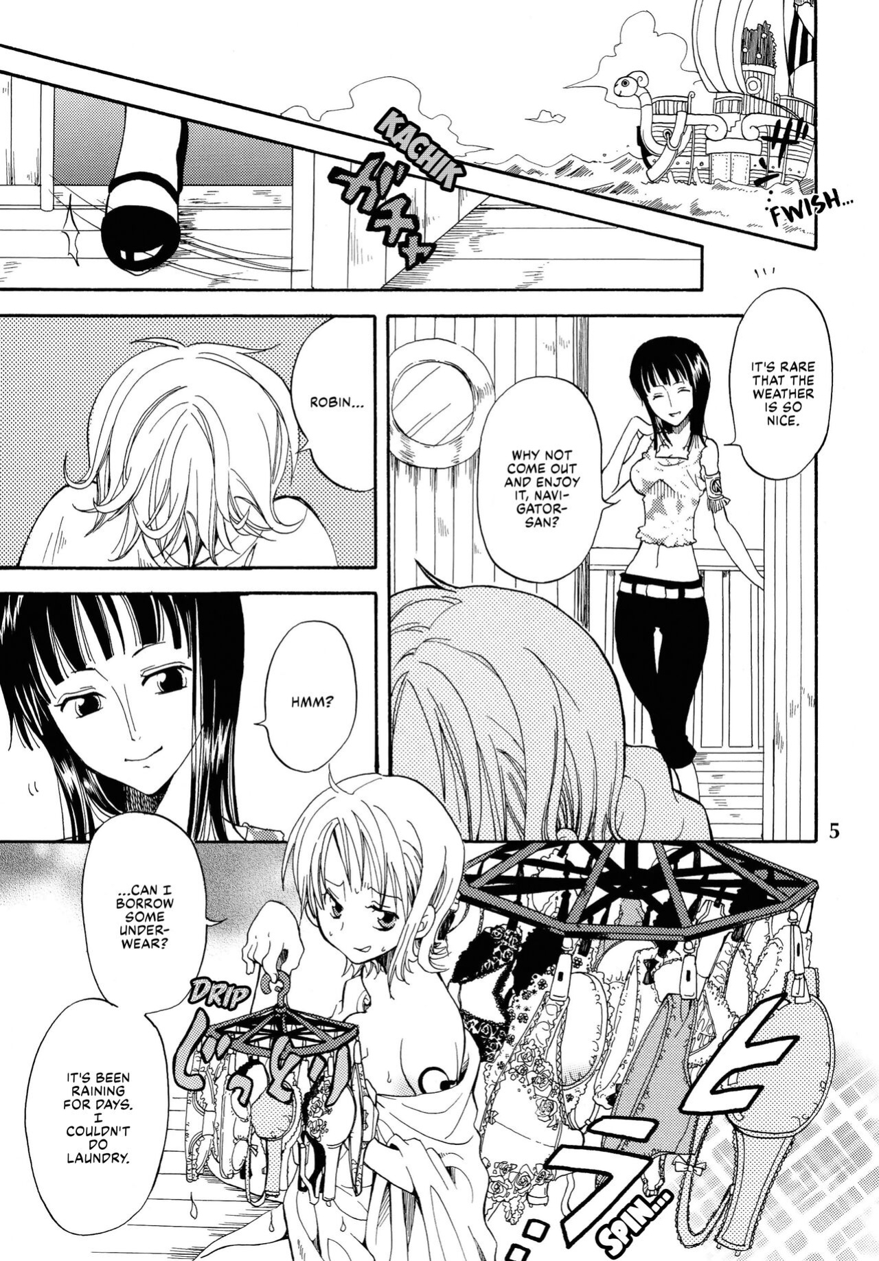 [KURIONE-SHA (YU-RI)] Shiawase Punch! 6 (One Piece) [EHCOVE]