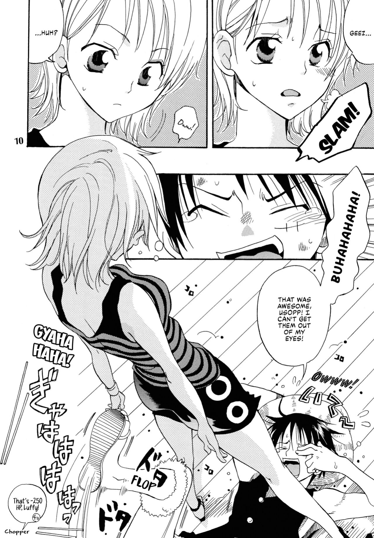 [KURIONE-SHA (YU-RI)] Shiawase Punch! 6 (One Piece) [EHCOVE]