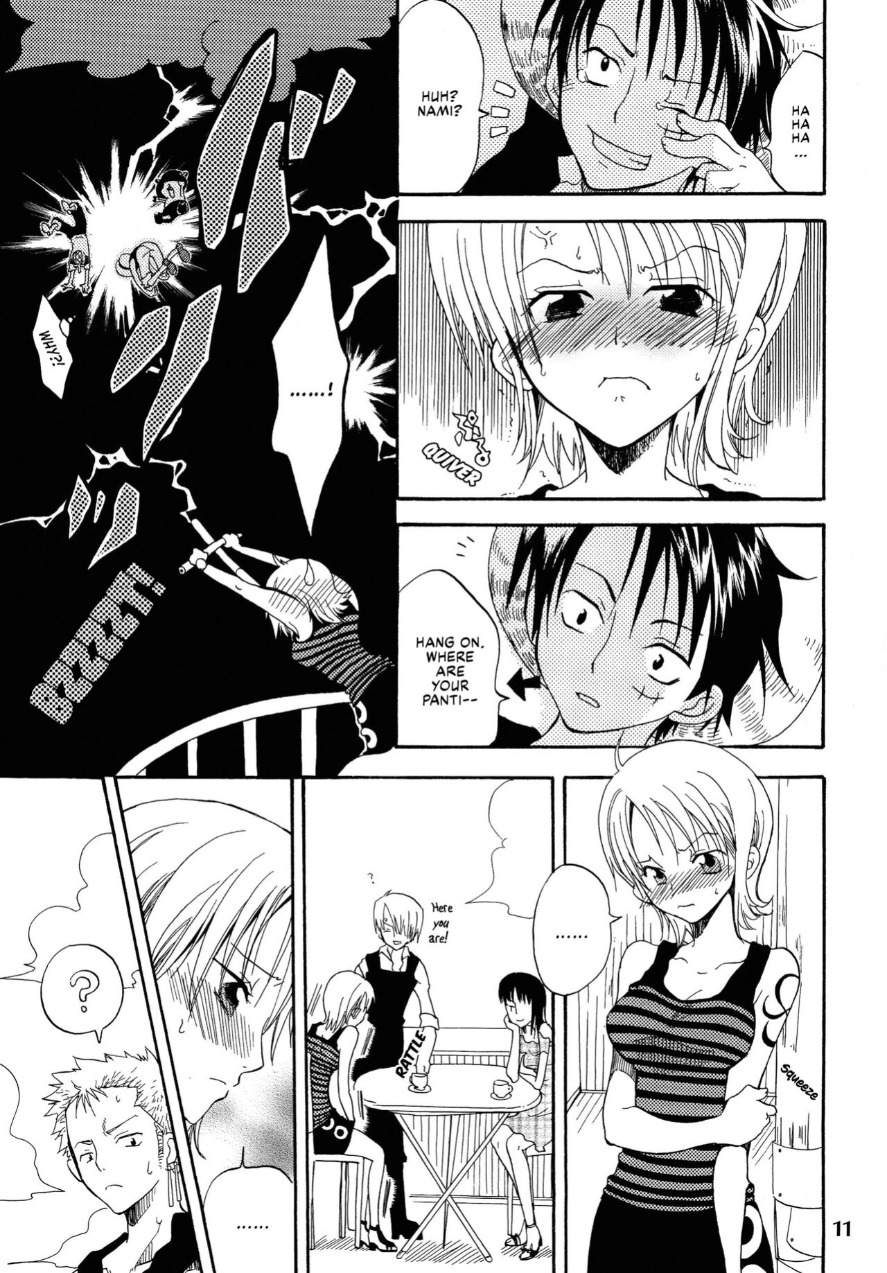 [KURIONE-SHA (YU-RI)] Shiawase Punch! 6 (One Piece) [EHCOVE]