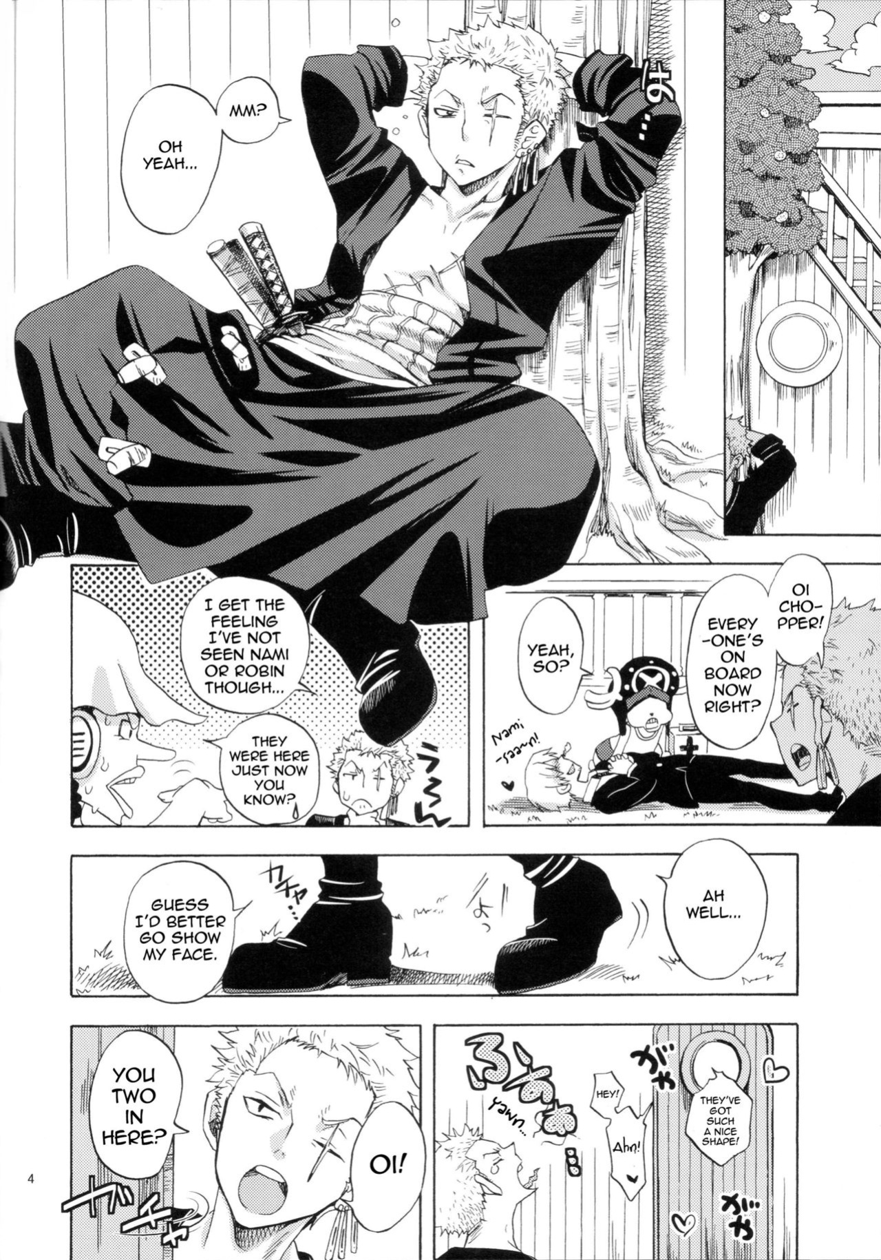 [Kurione-sha (YU-RI)] Zoro-Nami ★ Sairoku (One Piece)