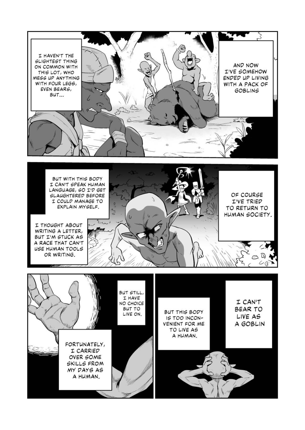 [Yamabatake (Yamabatake)] Zako-kan Nerai no Do-M Onna Kishi ga Hontou ni Goblin Dorei ni Sareru Hanashi Zenpen | The Story of How a Masochistic Female Knight Looking to Get Gangbanged by Weaklings Became a Goblin Slave for Real; Part 1