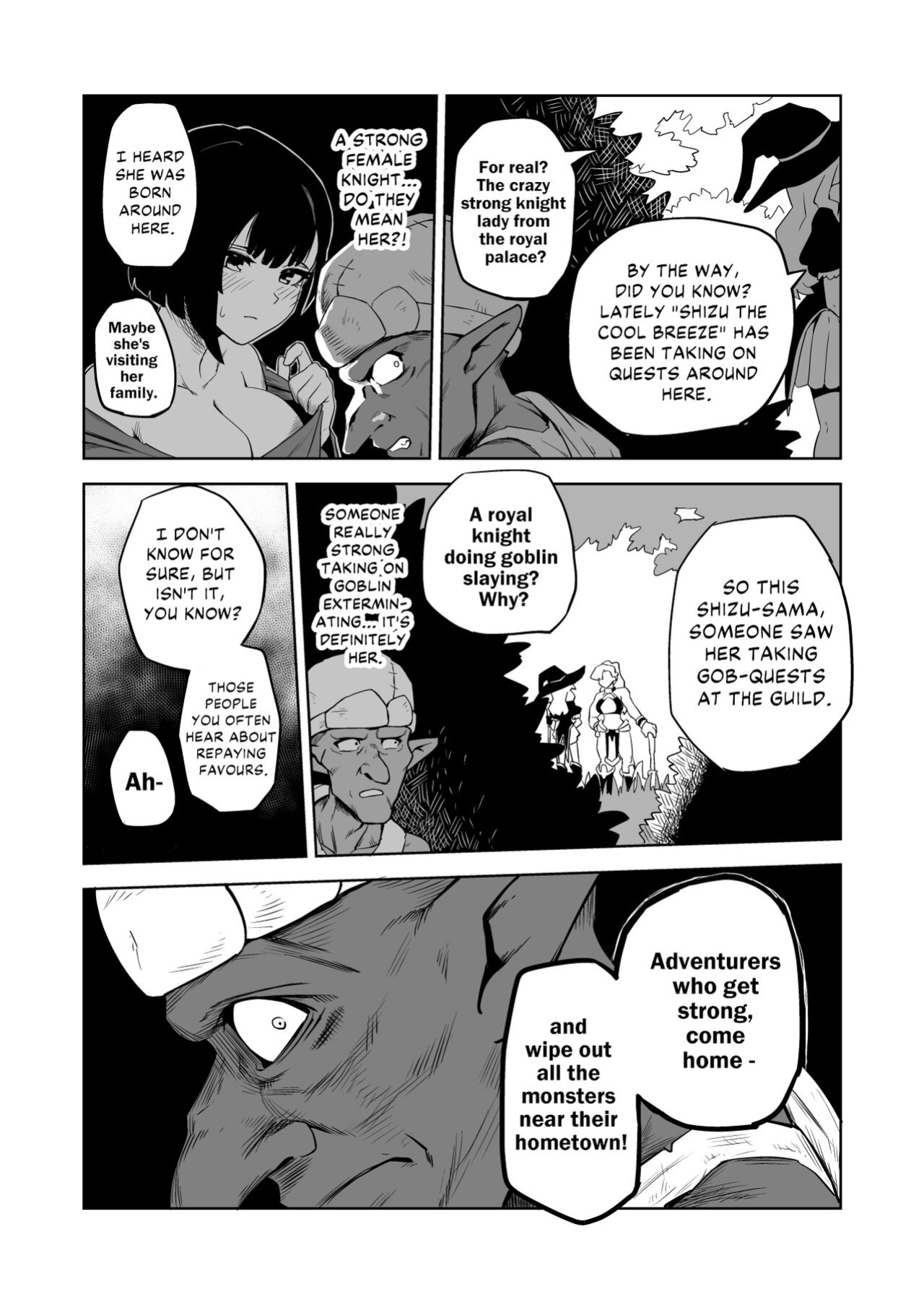 [Yamabatake (Yamabatake)] Zako-kan Nerai no Do-M Onna Kishi ga Hontou ni Goblin Dorei ni Sareru Hanashi Zenpen | The Story of How a Masochistic Female Knight Looking to Get Gangbanged by Weaklings Became a Goblin Slave for Real; Part 1