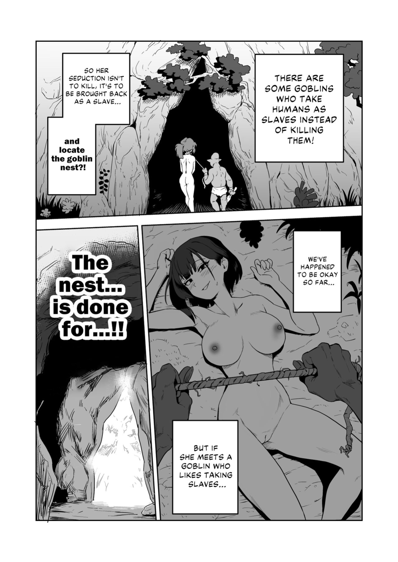 [Yamabatake (Yamabatake)] Zako-kan Nerai no Do-M Onna Kishi ga Hontou ni Goblin Dorei ni Sareru Hanashi Zenpen | The Story of How a Masochistic Female Knight Looking to Get Gangbanged by Weaklings Became a Goblin Slave for Real; Part 1