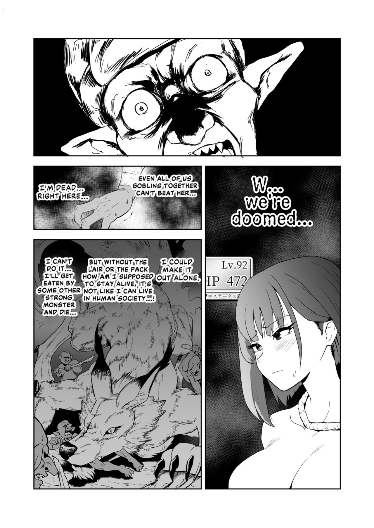 [Yamabatake (Yamabatake)] Zako-kan Nerai no Do-M Onna Kishi ga Hontou ni Goblin Dorei ni Sareru Hanashi Zenpen | The Story of How a Masochistic Female Knight Looking to Get Gangbanged by Weaklings Became a Goblin Slave for Real; Part 1