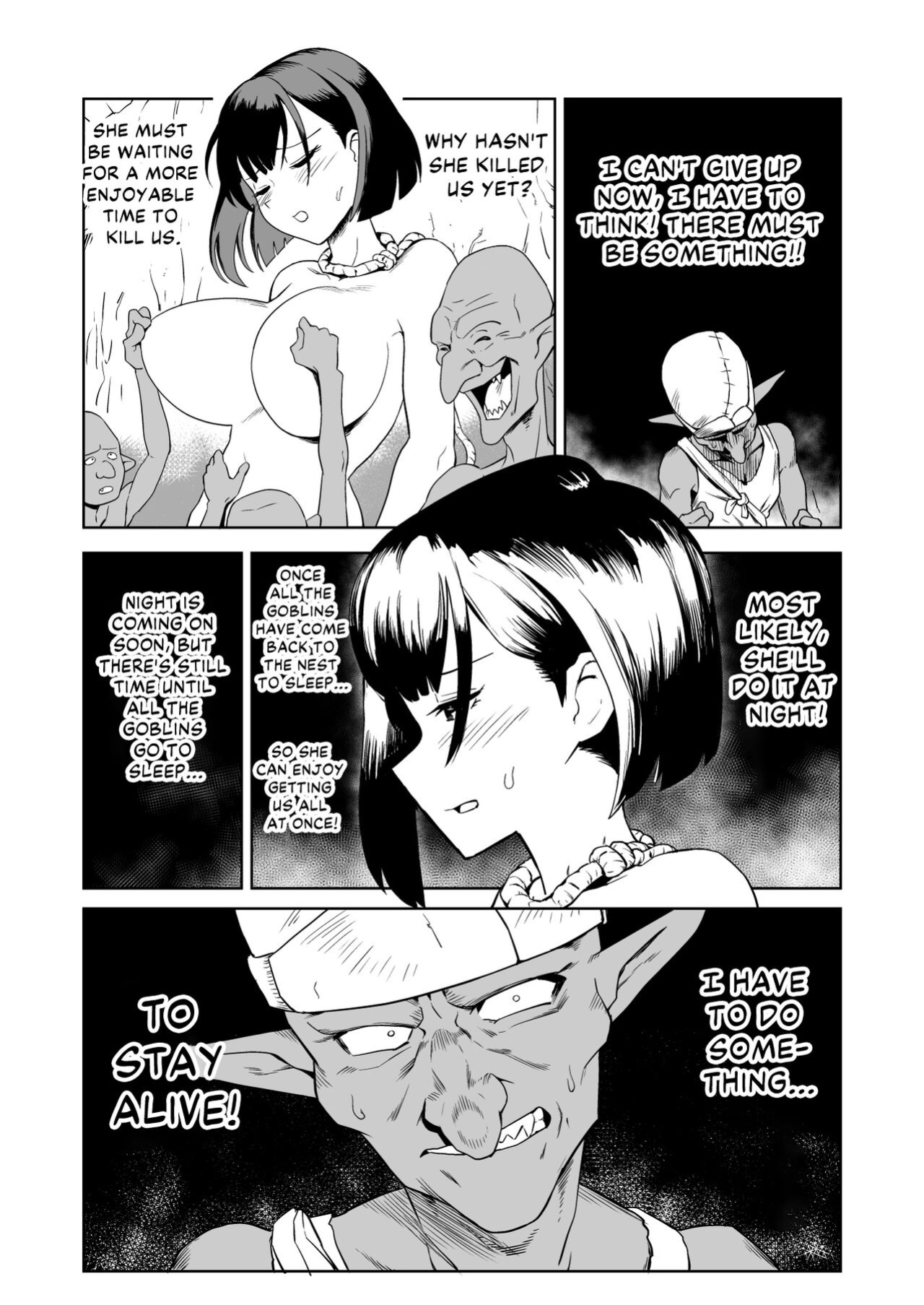 [Yamabatake (Yamabatake)] Zako-kan Nerai no Do-M Onna Kishi ga Hontou ni Goblin Dorei ni Sareru Hanashi Zenpen | The Story of How a Masochistic Female Knight Looking to Get Gangbanged by Weaklings Became a Goblin Slave for Real; Part 1