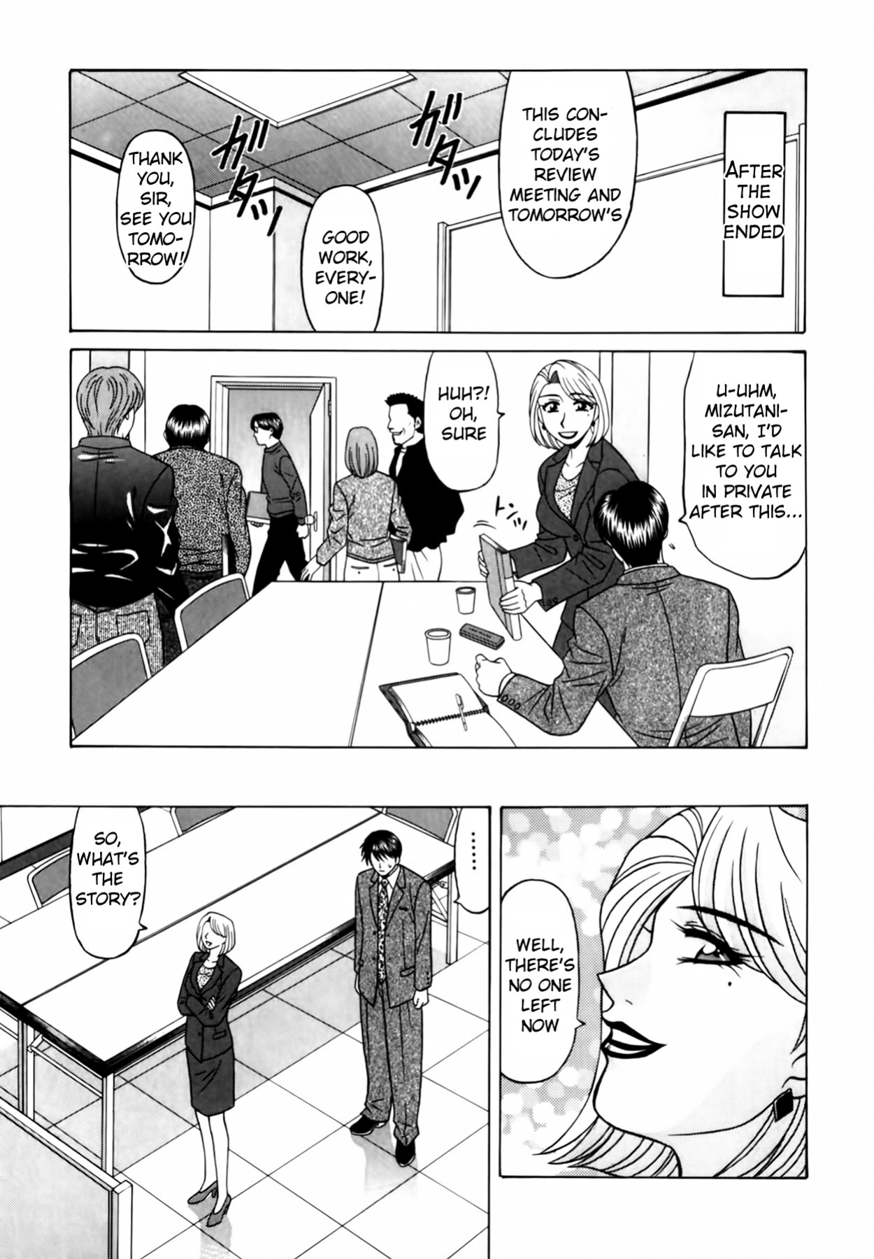 [Ozaki Akira] Caster Natsume Reiko no Yuuwaku Vol. 2 Ch.1-8
