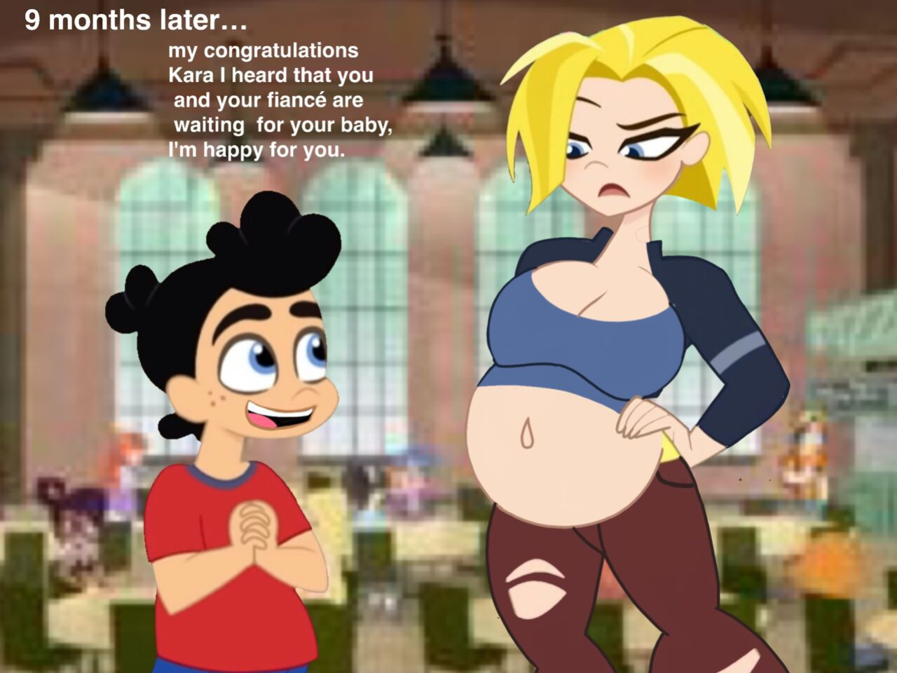 Supergirl x Aqualad (Dc super hero Girls 2019)