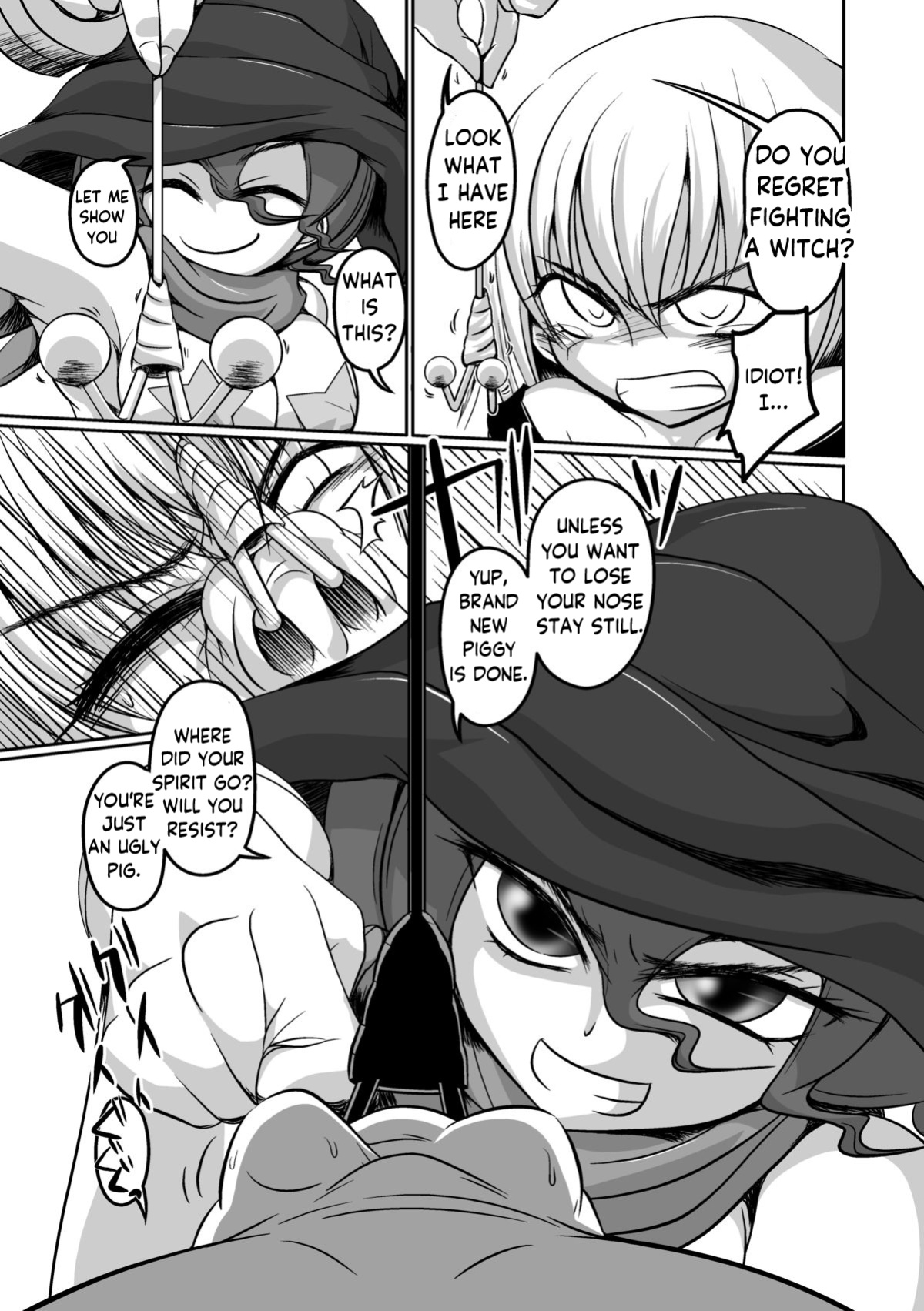 [Shinmichikai (Rough Kitsu)] Majo no Oshioki [NyaaTranslate]