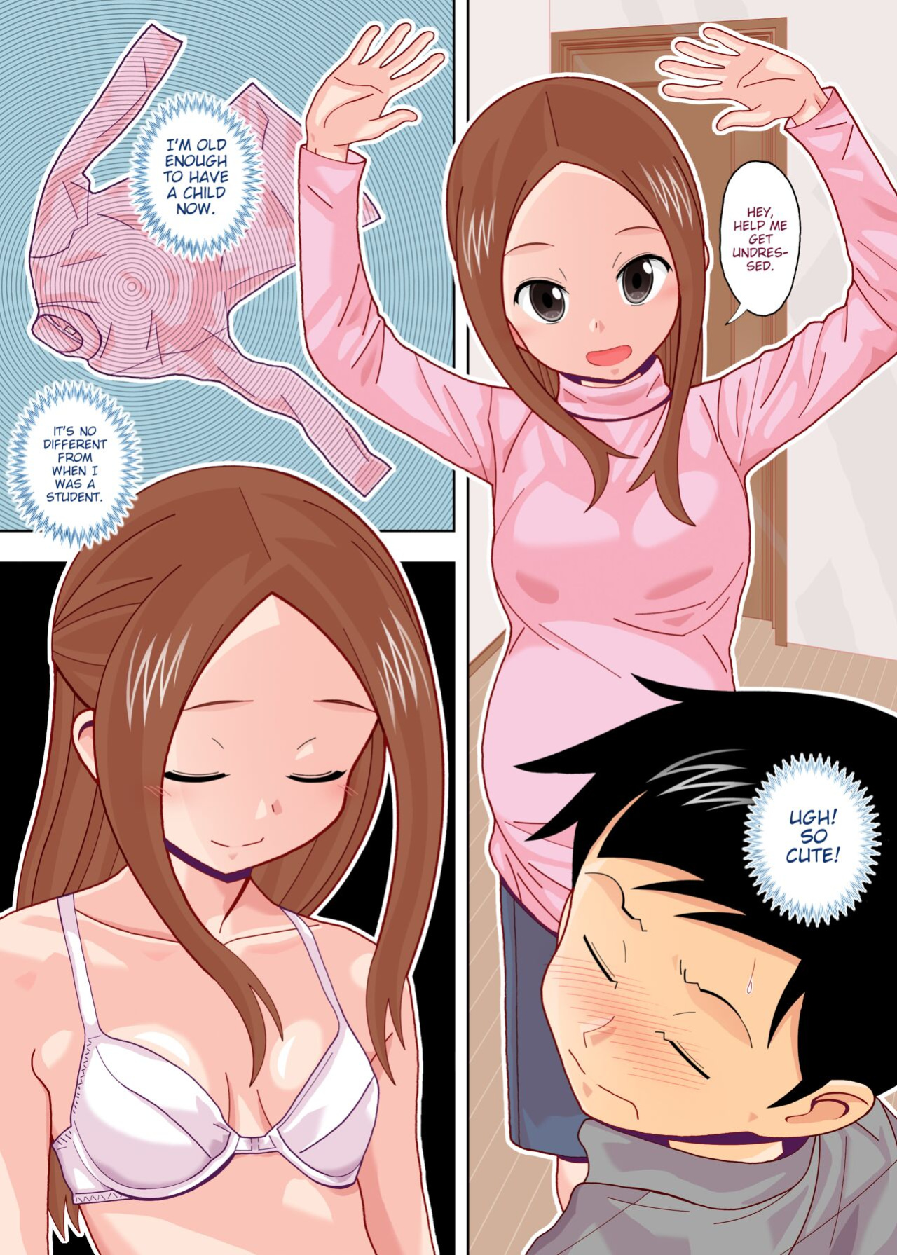 [AB NORMAL (NEW AB)] Karakai vs Critical Hit 4 Ninpu no Moto Takagi-san ga Love Love SEX Suru (Karakai Jouzu no Takagi-san)