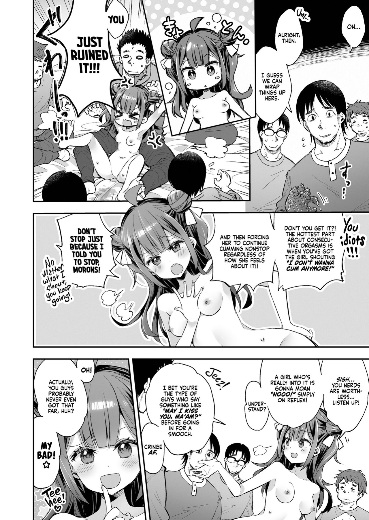 [Mochi Dog Laboratory (Asakai Mocchinu)] Akume Hime to Otaku-kun no Doku Ringo | The Orgasm Princess Can't Take Another Bite! [Xzosk]