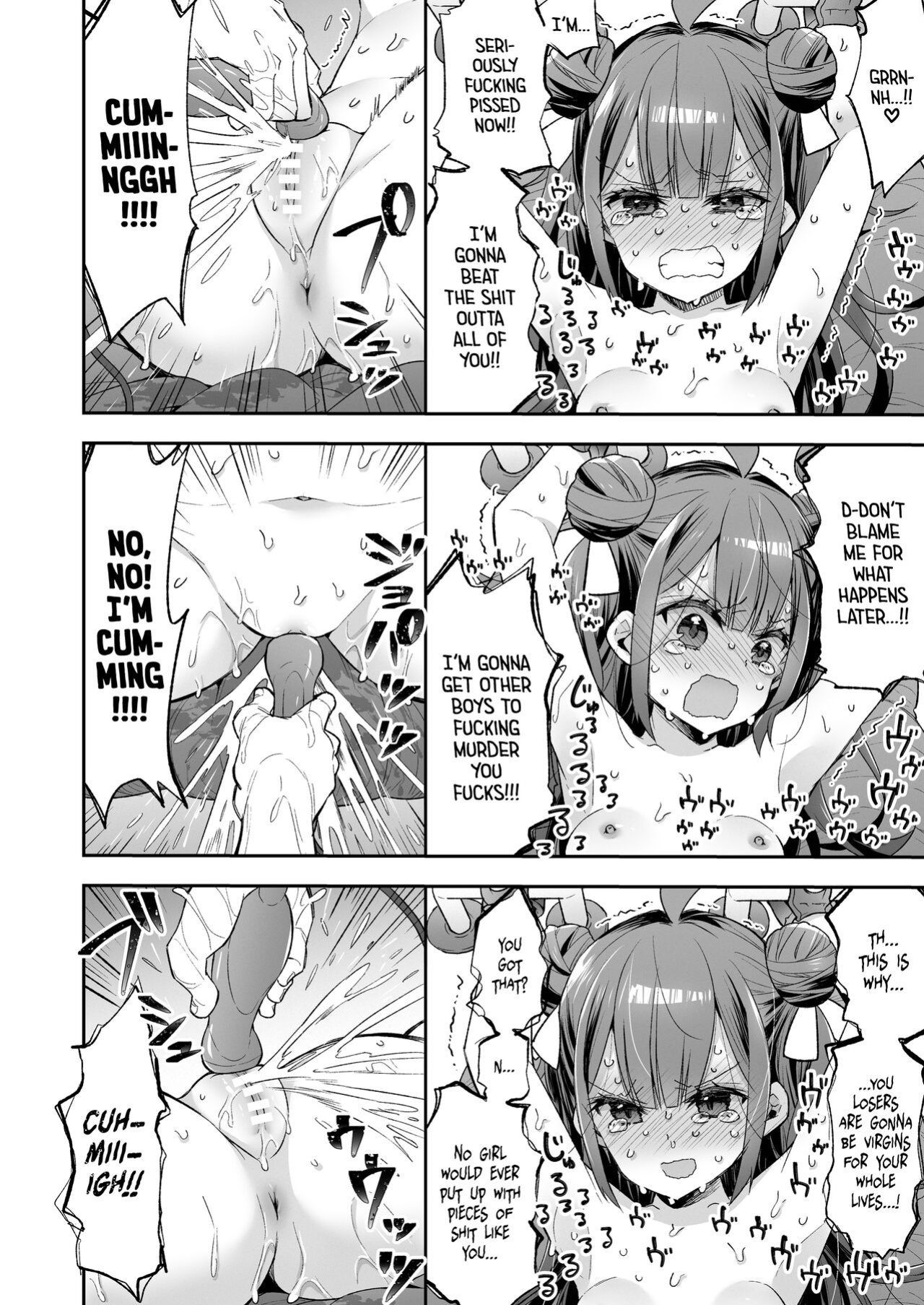 [Mochi Dog Laboratory (Asakai Mocchinu)] Akume Hime to Otaku-kun no Doku Ringo | The Orgasm Princess Can't Take Another Bite! [Xzosk]