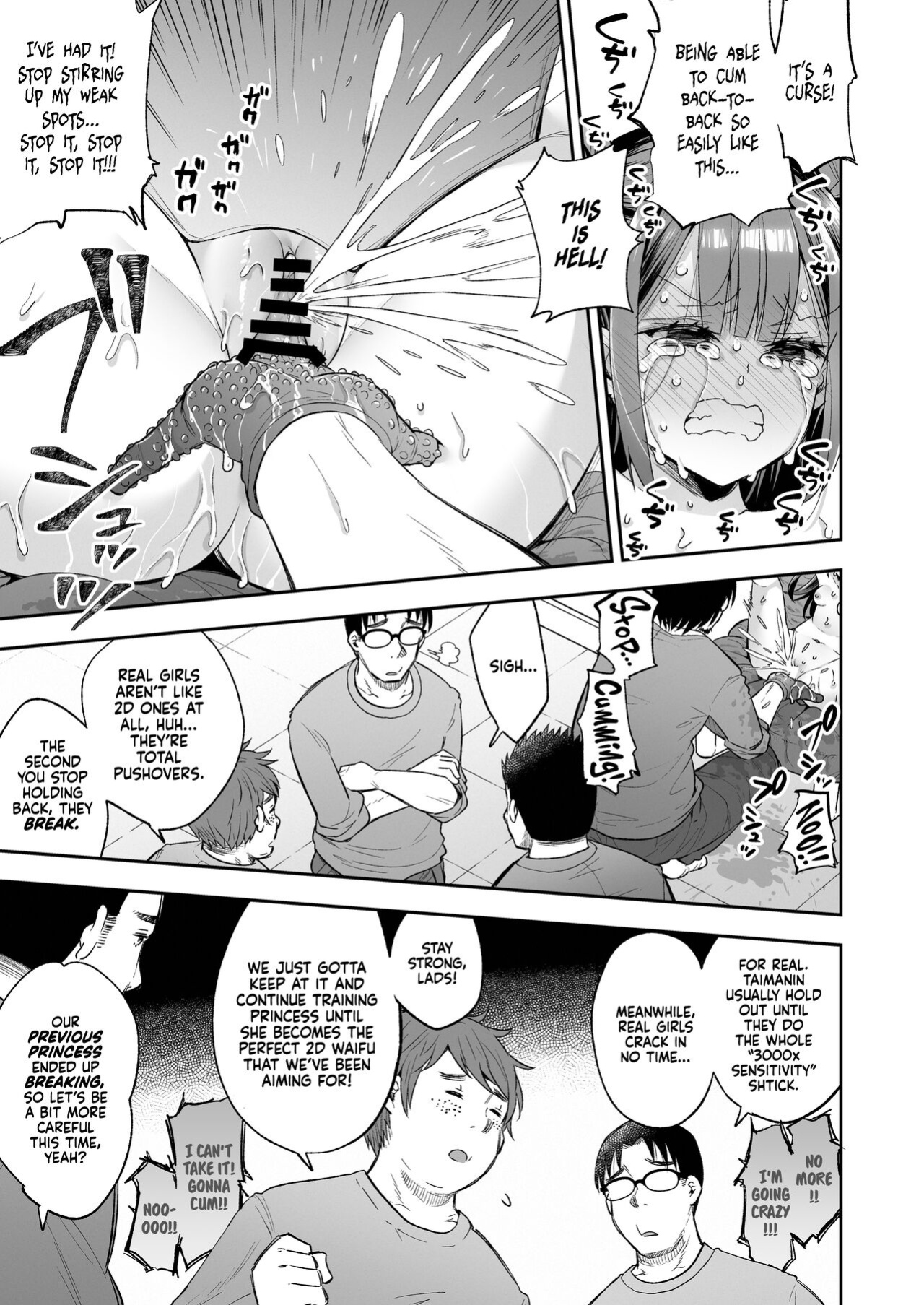 [Mochi Dog Laboratory (Asakai Mocchinu)] Akume Hime to Otaku-kun no Doku Ringo | The Orgasm Princess Can't Take Another Bite! [Xzosk]