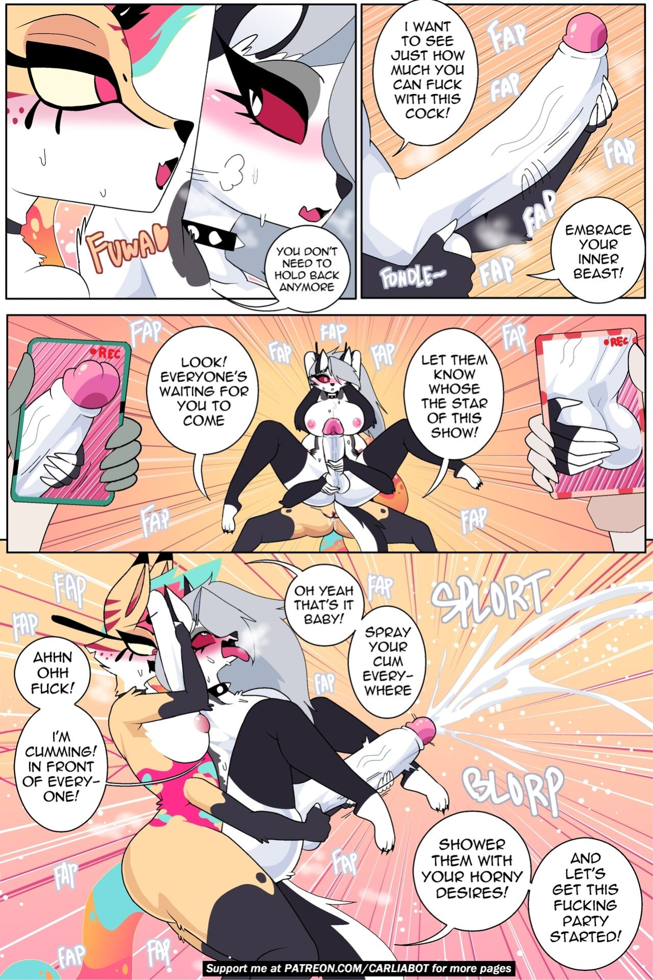 [Carliabot] Loona x Queen Bee (Helluva Boss)