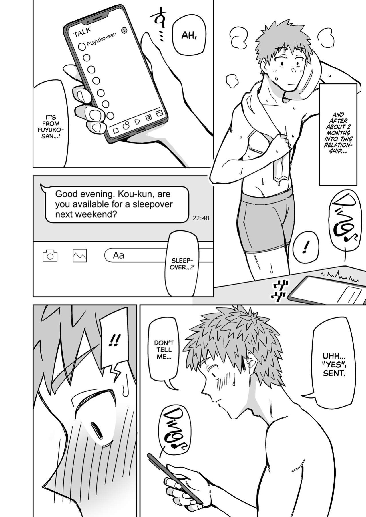 [Misaki (Akutenkou)] Hatsukoi no Hito wa, Tomodachi no Mama. | My First Love Is My Friend's Mom. [RedLantern]
