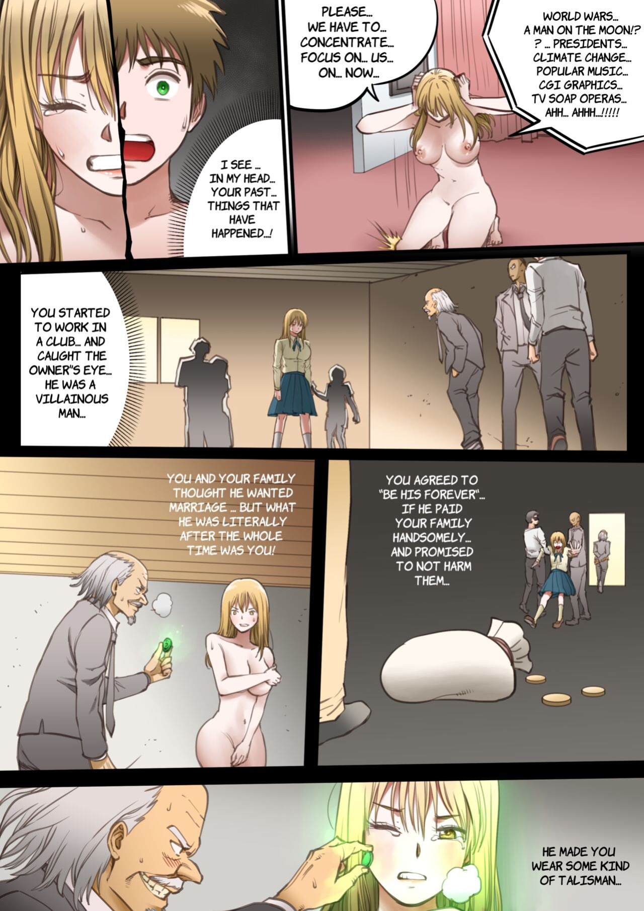 "Forgotten" - Precursor Tale - Complete 30 Page Manga - Kawamono/Skinsuit/Living Suit