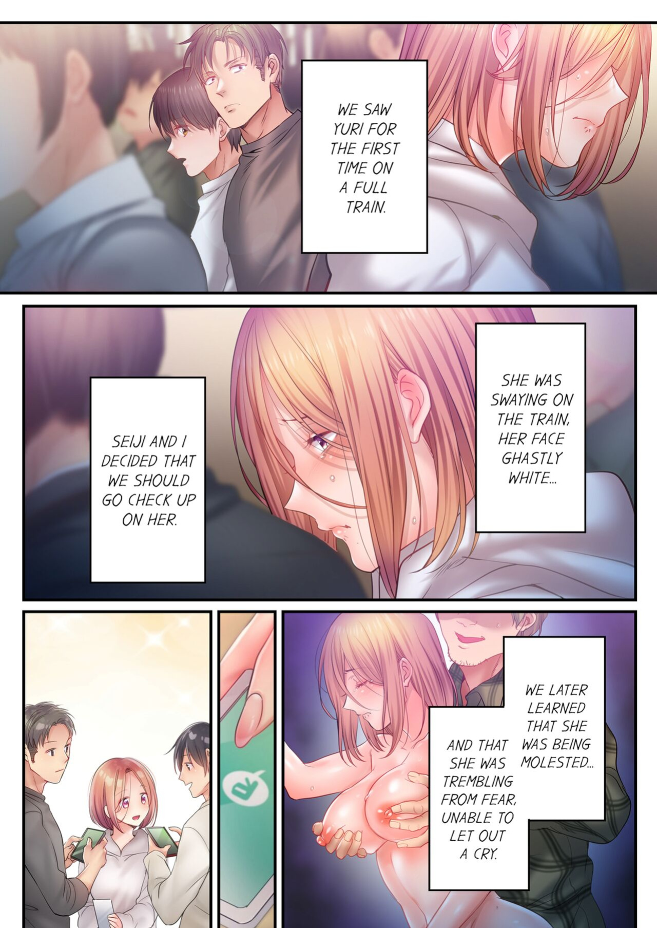 [FFC] I Can't Resist His Massage! Cheating in Front of My Husband's Eyes Vol. 15