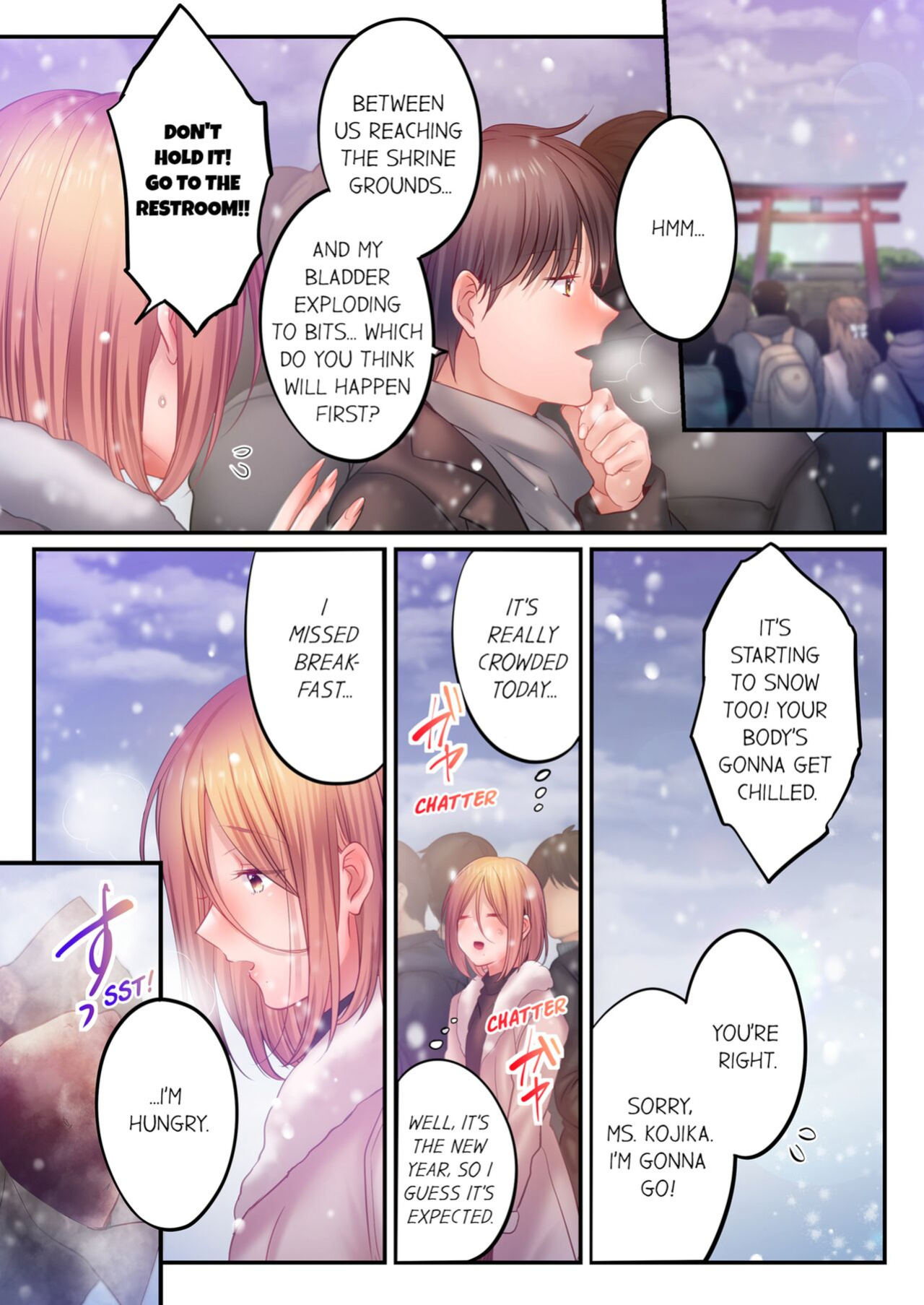 [FFC] I Can't Resist His Massage! Cheating in Front of My Husband's Eyes Vol. 15