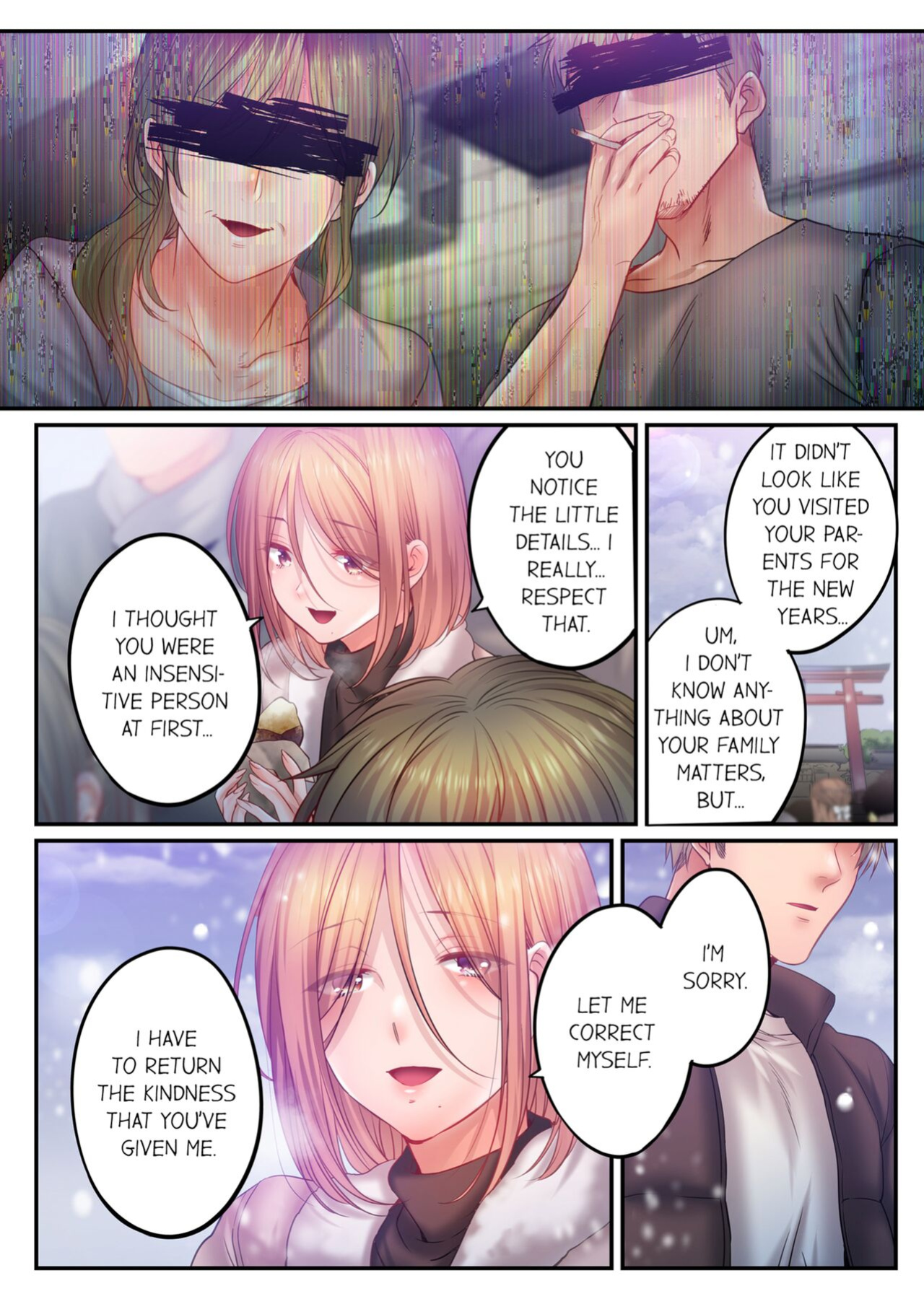 [FFC] I Can't Resist His Massage! Cheating in Front of My Husband's Eyes Vol. 15