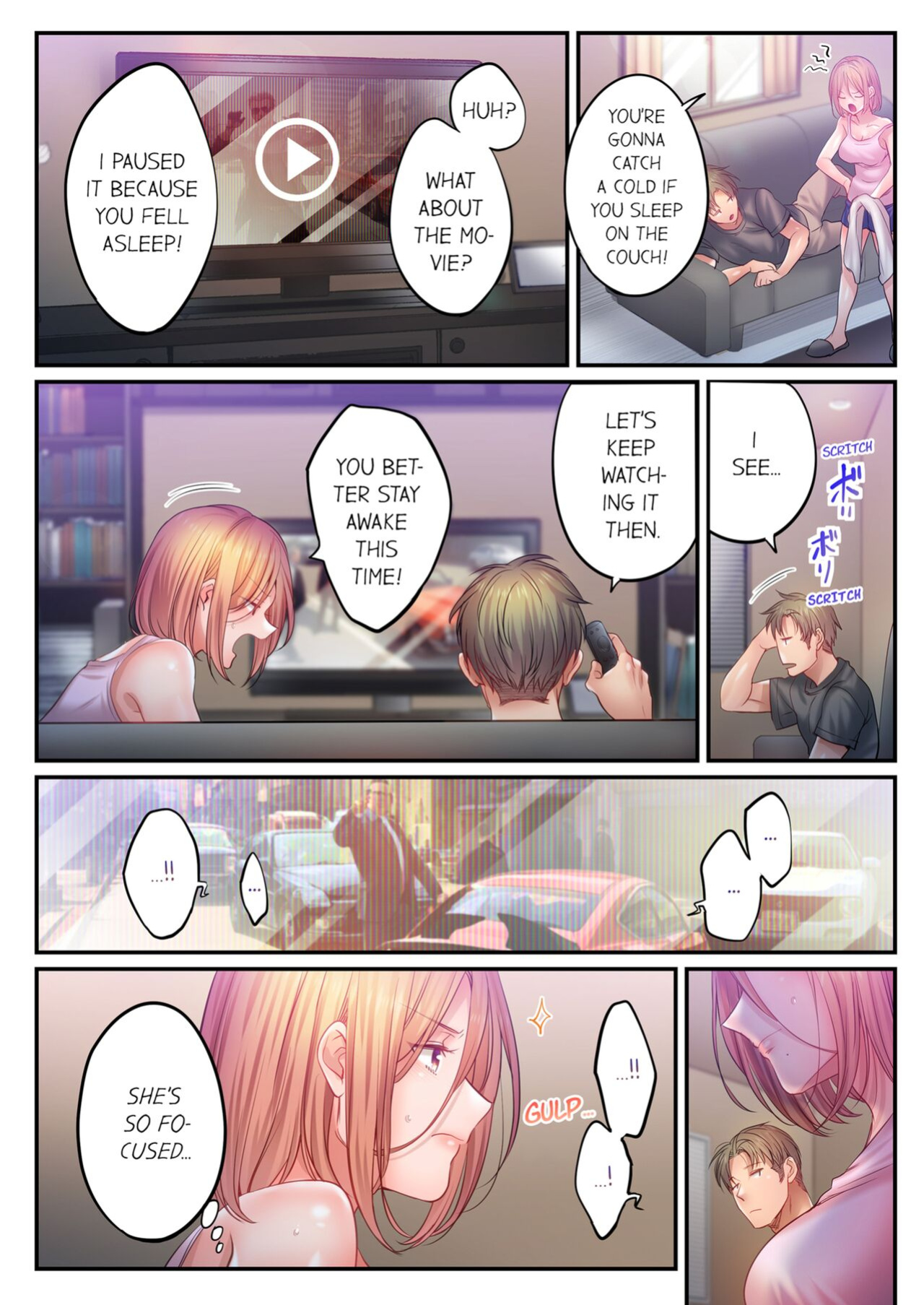 [FFC] I Can't Resist His Massage! Cheating in Front of My Husband's Eyes Vol. 15