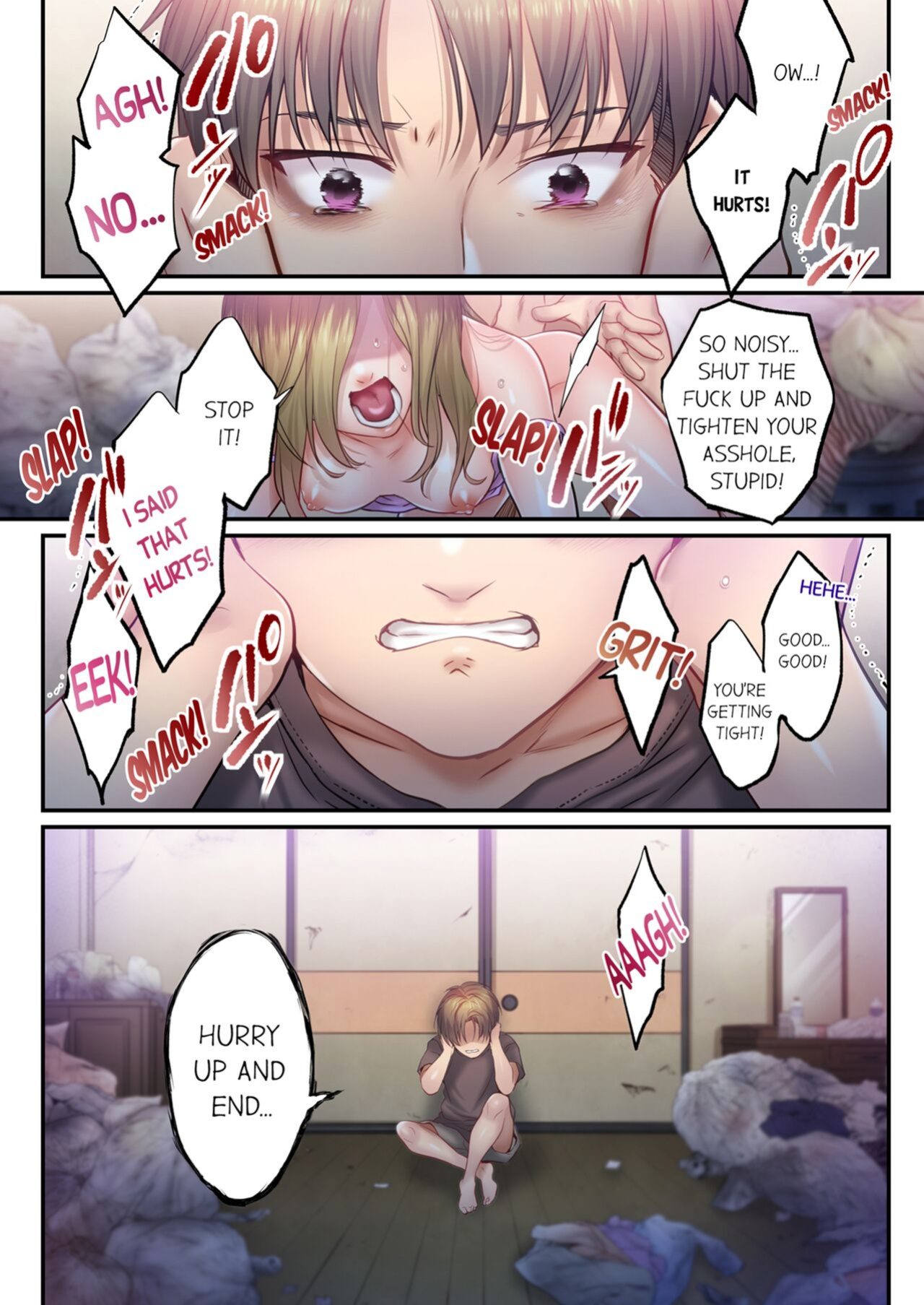 [FFC] I Can't Resist His Massage! Cheating in Front of My Husband's Eyes Vol. 15