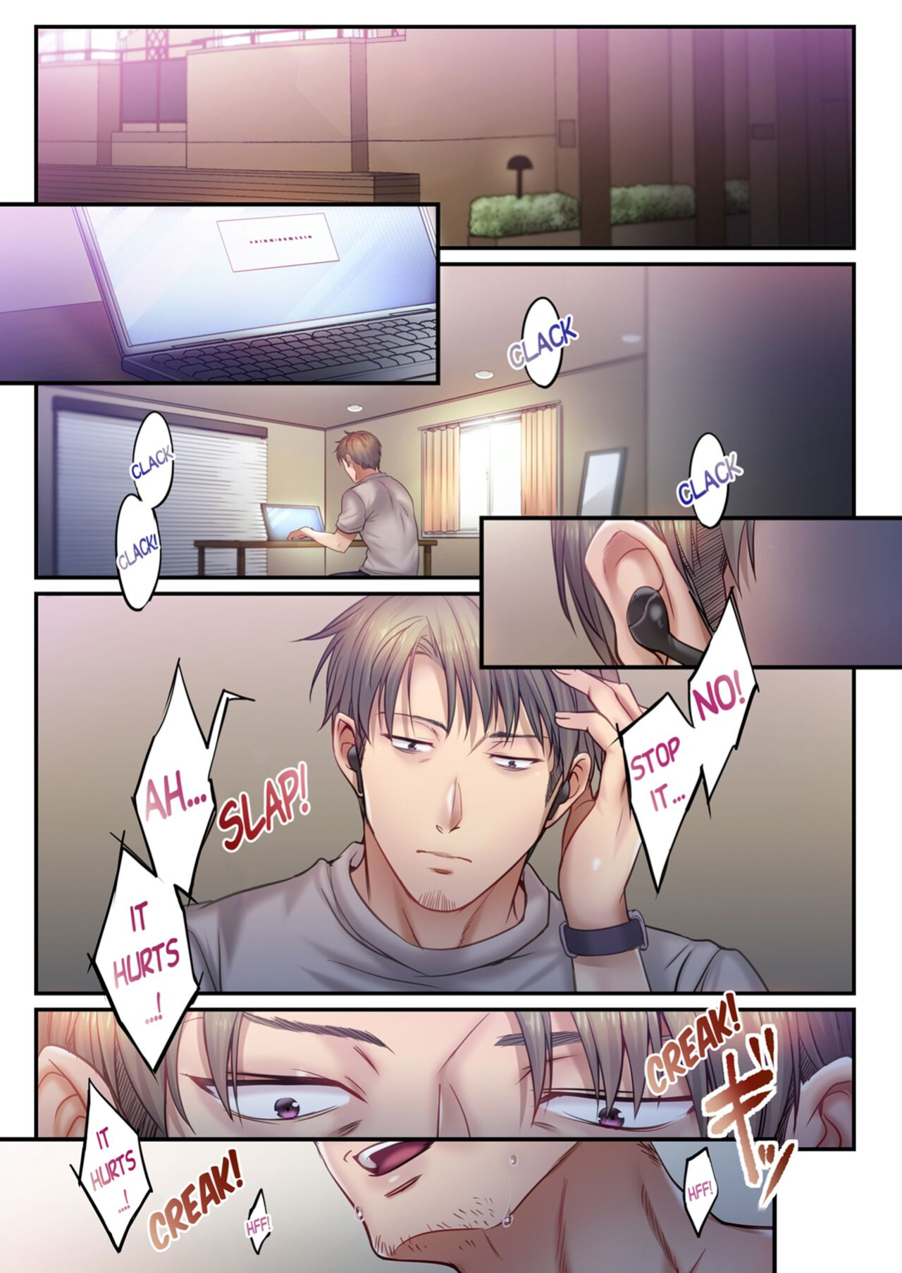 [FFC] I Can't Resist His Massage! Cheating in Front of My Husband's Eyes Vol. 15