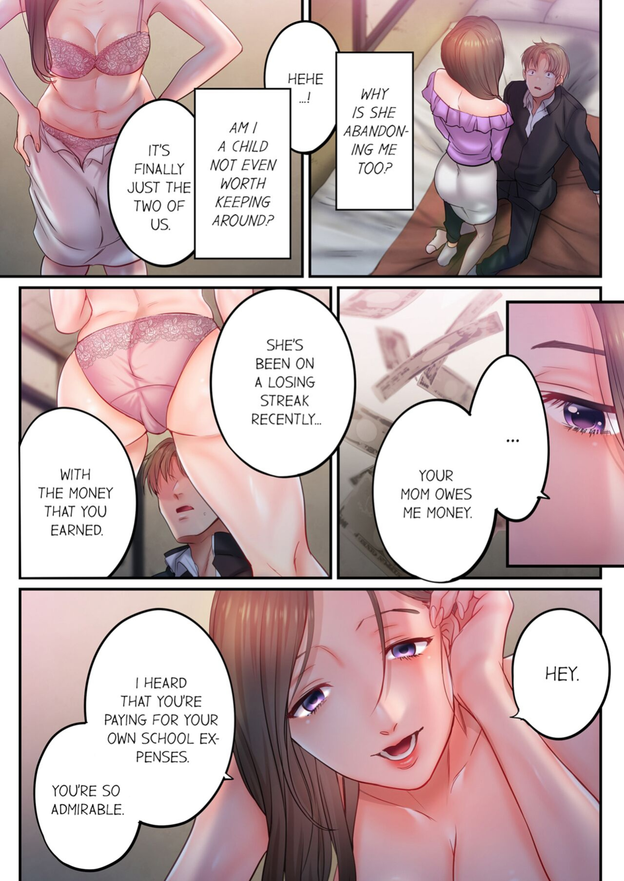 [FFC] I Can't Resist His Massage! Cheating in Front of My Husband's Eyes Vol. 15