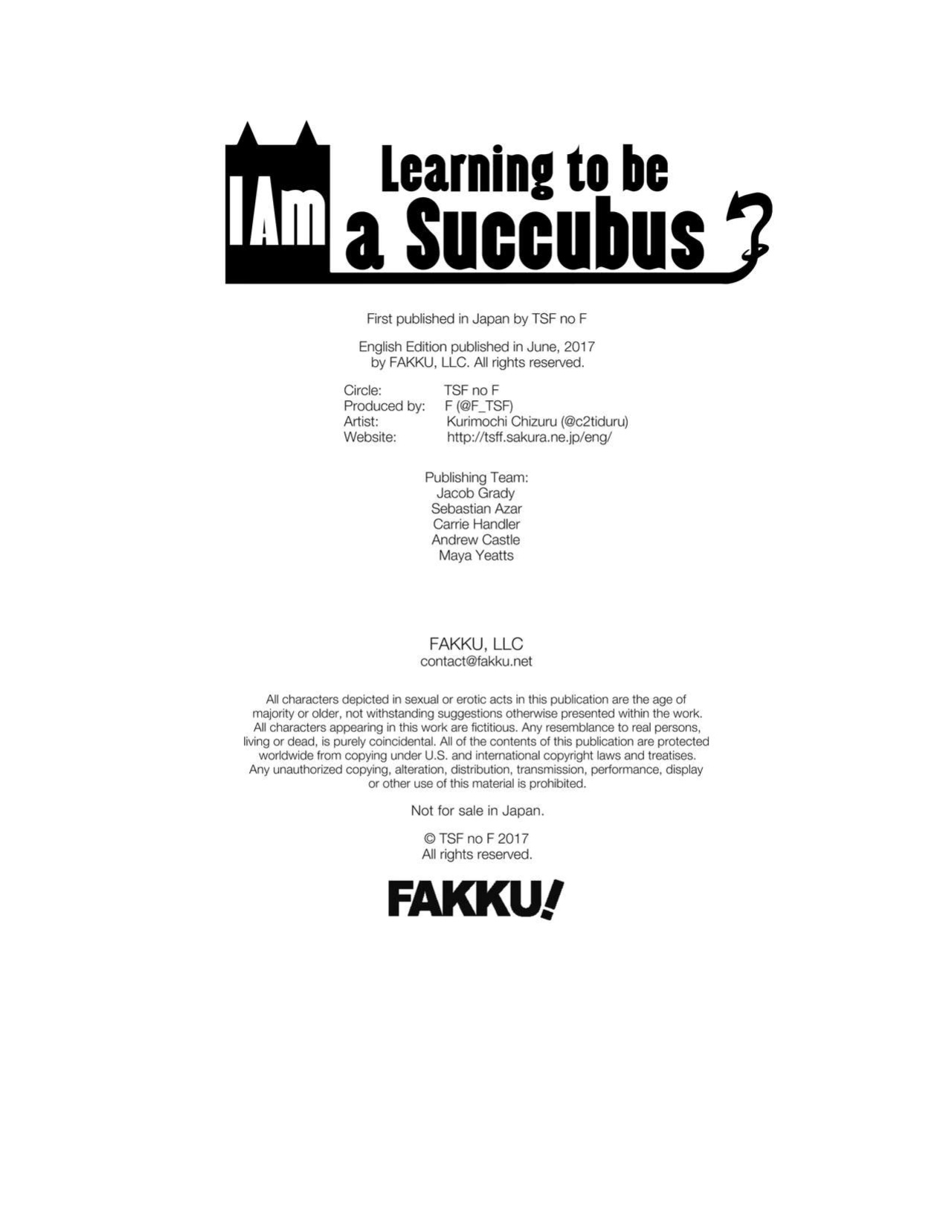 [TSF no F (Kurimoti Tiduru)] Ore wa Succubus Miranai? | I Am Learning to be a Succubus (TSF no F no Hon Sono 3 no Ge)