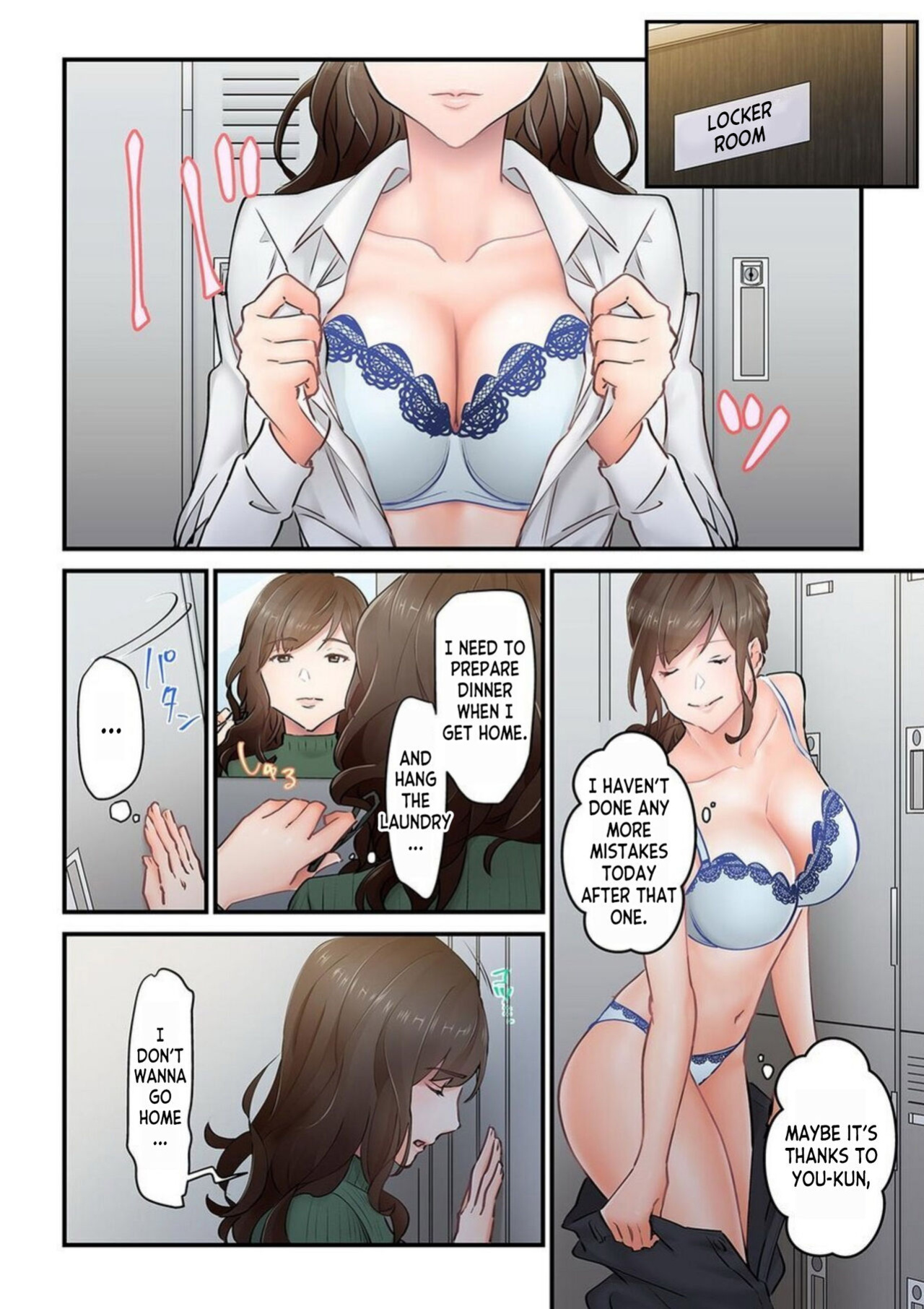 [Natsuki Hajime] Kyō wa Kaeri ga Osoku Narimasu... Tsuma ga Pātosaki no Yari Rei n Daigakusei ni Ochita Riyū 1 | Why my Wife Fell in Love with the Playboy College Student She Works Part-time with 1 [desudesu]