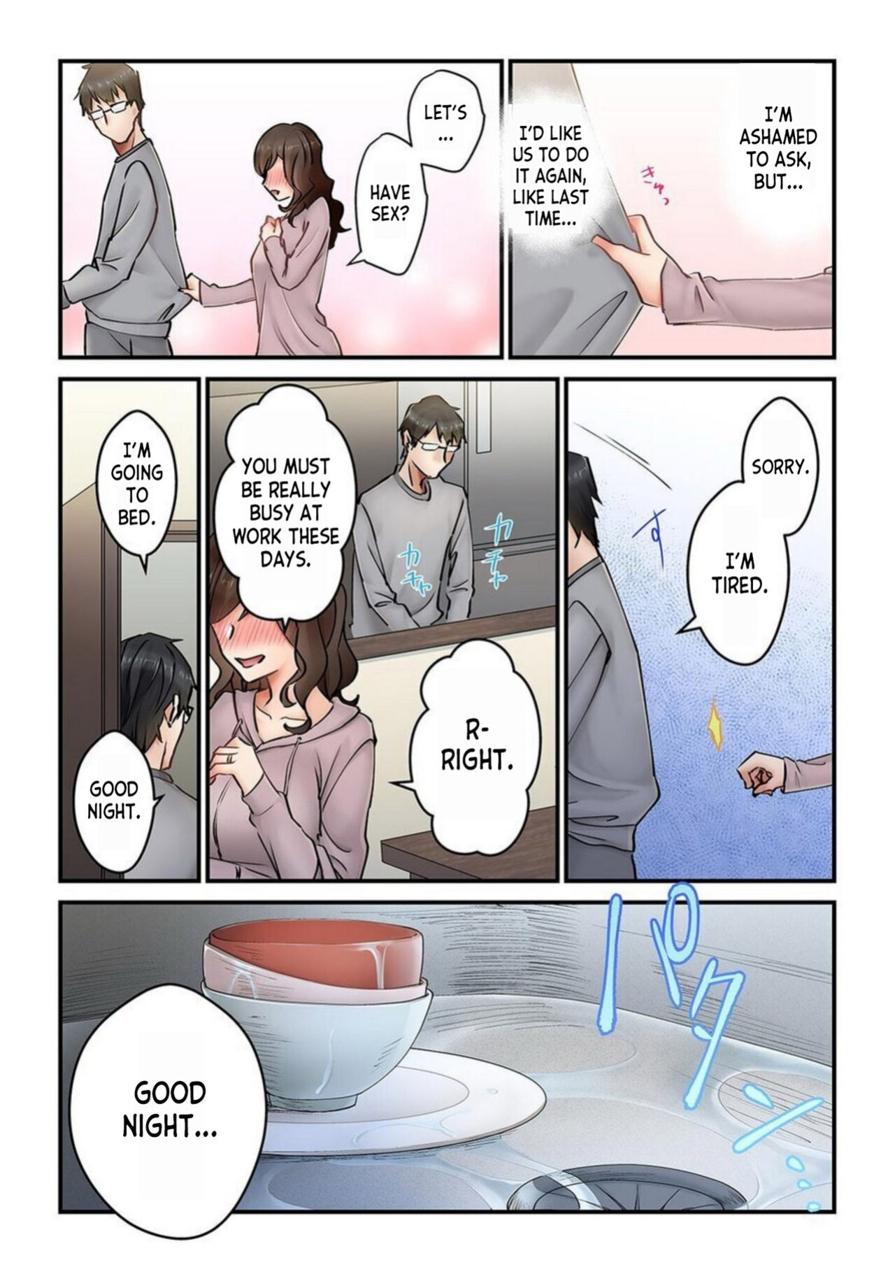 [Natsuki Hajime] Kyō wa Kaeri ga Osoku Narimasu... Tsuma ga Pātosaki no Yari Rei n Daigakusei ni Ochita Riyū 1 | Why my Wife Fell in Love with the Playboy College Student She Works Part-time with 1 [desudesu]