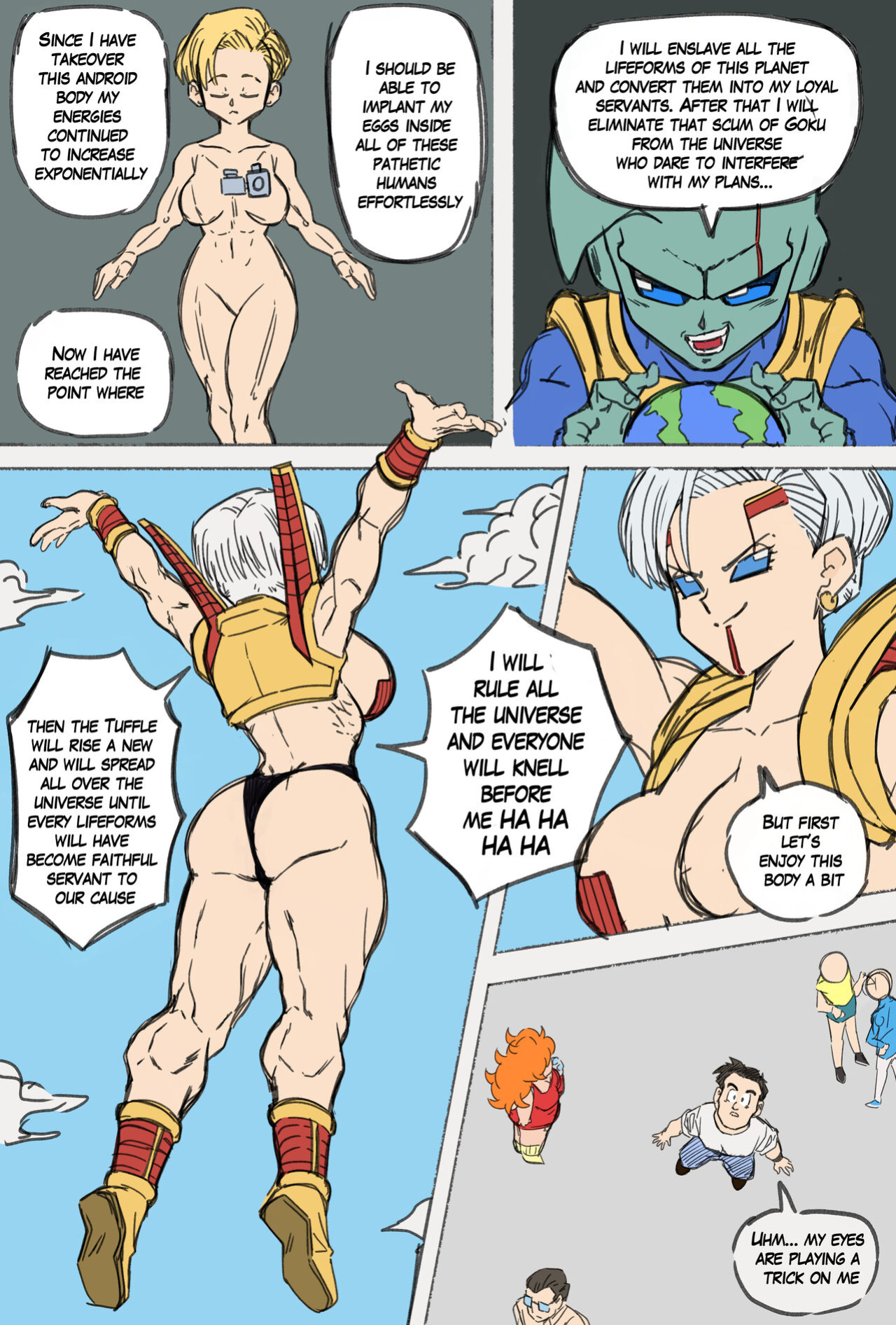 [AxlexCima] Earth Tuffleization Plan (Dragon Ball GT)