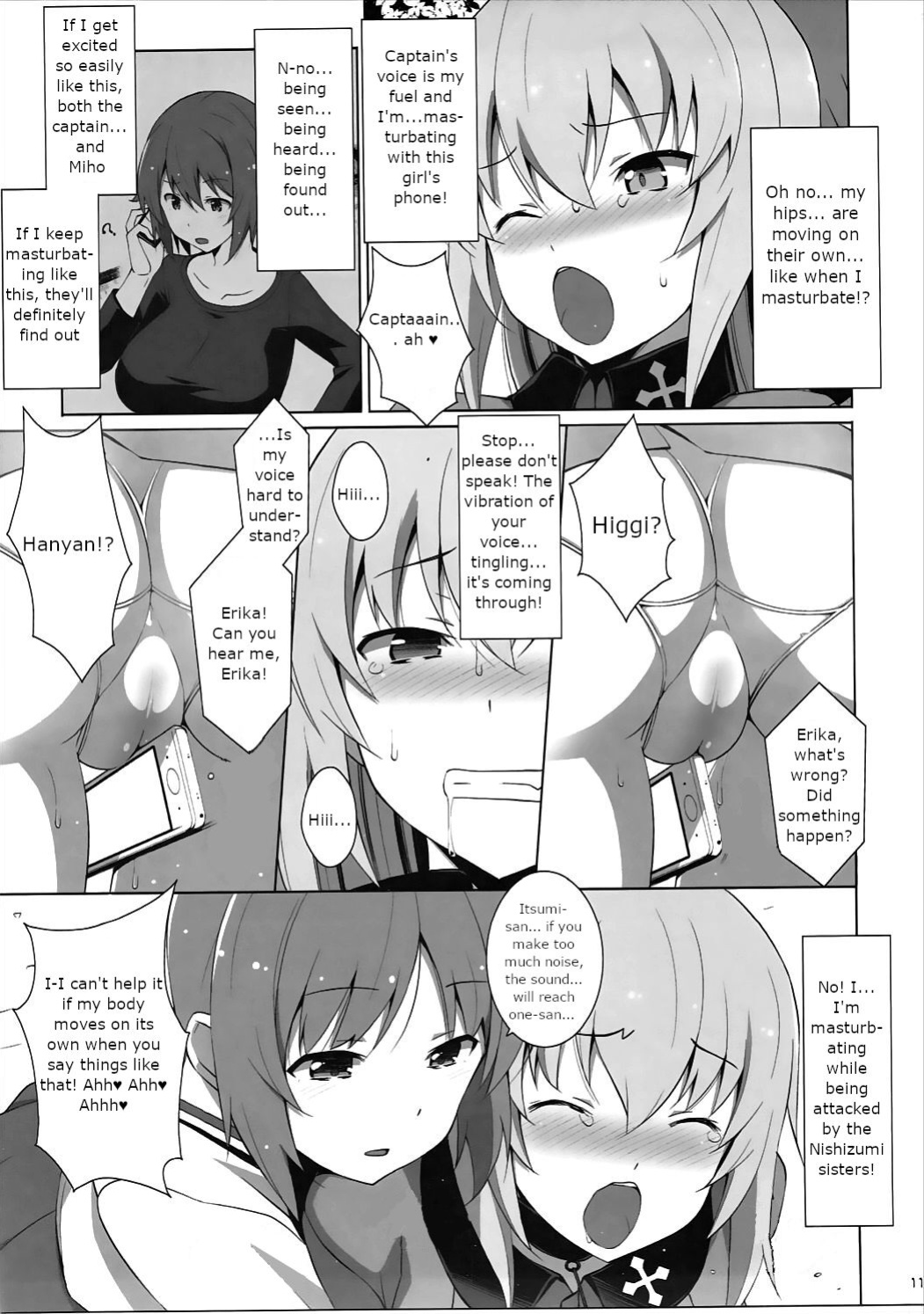 (C91) [Mushimusume Aikoukai] [ASTROGUY2] Masturbation Loving Itsumi-san - Exposure (Girls und Panzer)