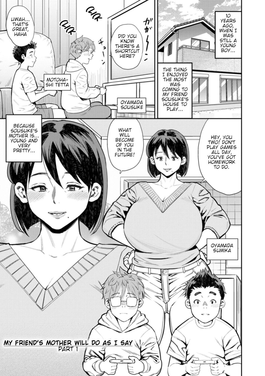 [Zaki Zaraki] My Friends Mother Will Do As I Say - Mesugao