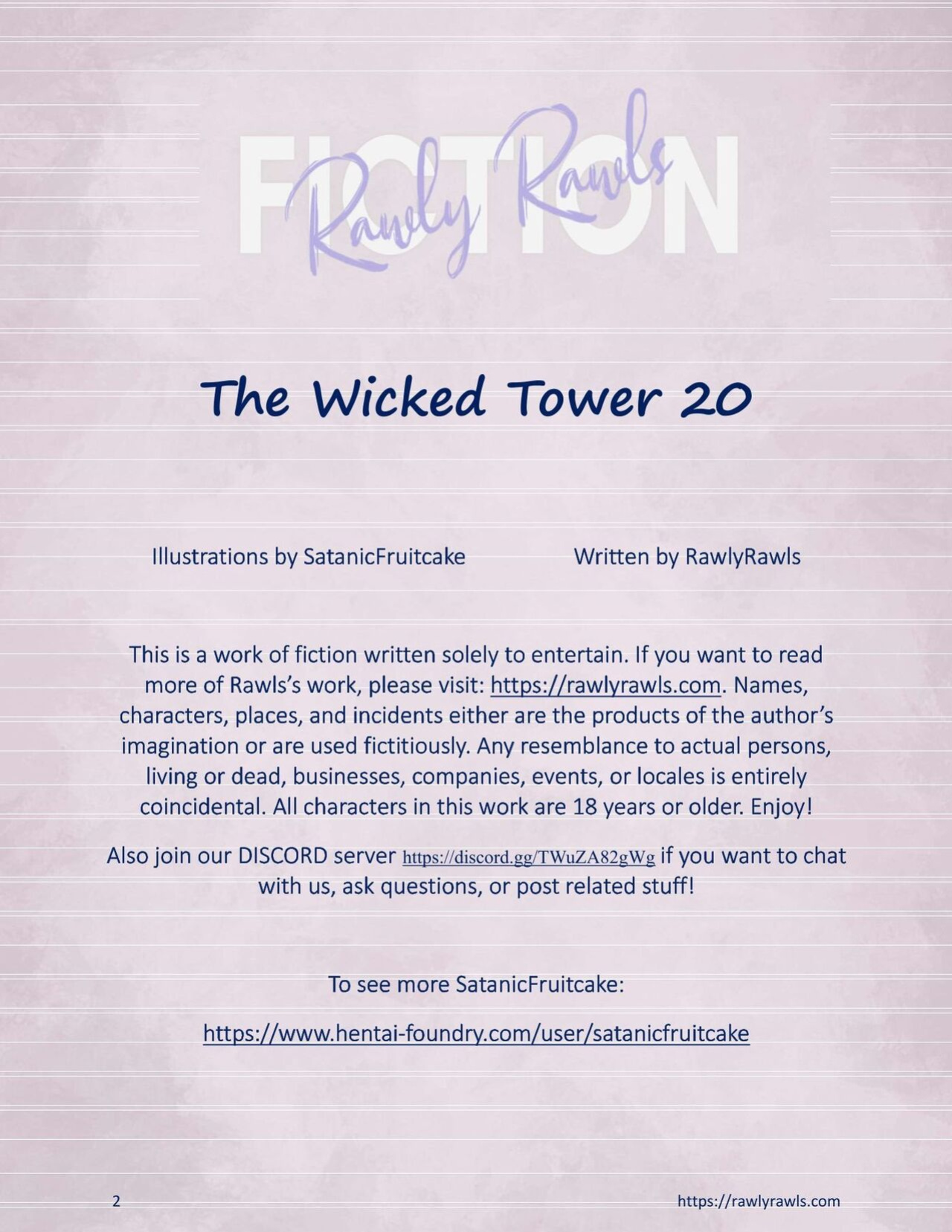 [SatanicFruitCake] The Wicked Tower 20