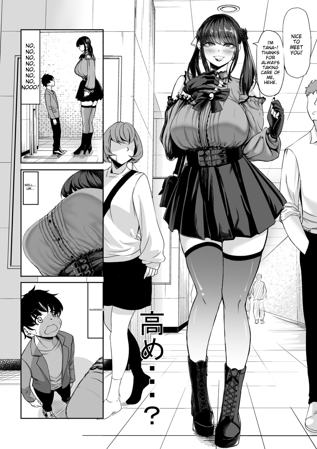 [Nanakorobi Yaoki (kinntarou)] Shinchou 211 cm no jirai-kei joshi ni nerawa rete mou nige rarenai [MTL]