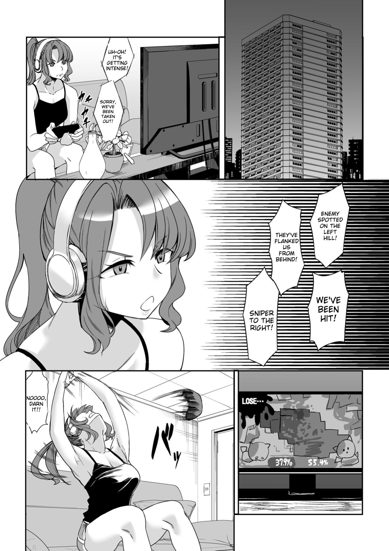 [Nanakorobi Yaoki (kinntarou)] Shinchou 211 cm no jirai-kei joshi ni nerawa rete mou nige rarenai [MTL]