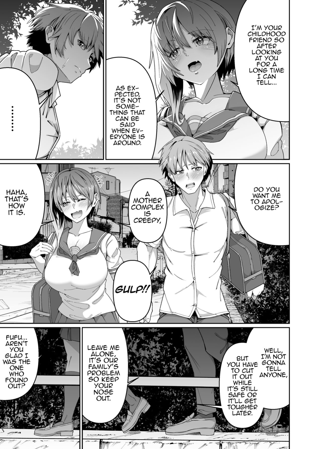[Zonebell Market (Zonebell Tsukiji)] Sukebe Body no Haha to Yokujou-suru Musuko (1) | A Mother With A Lewd Body and Her Horny Son (1) [MrBubbles]