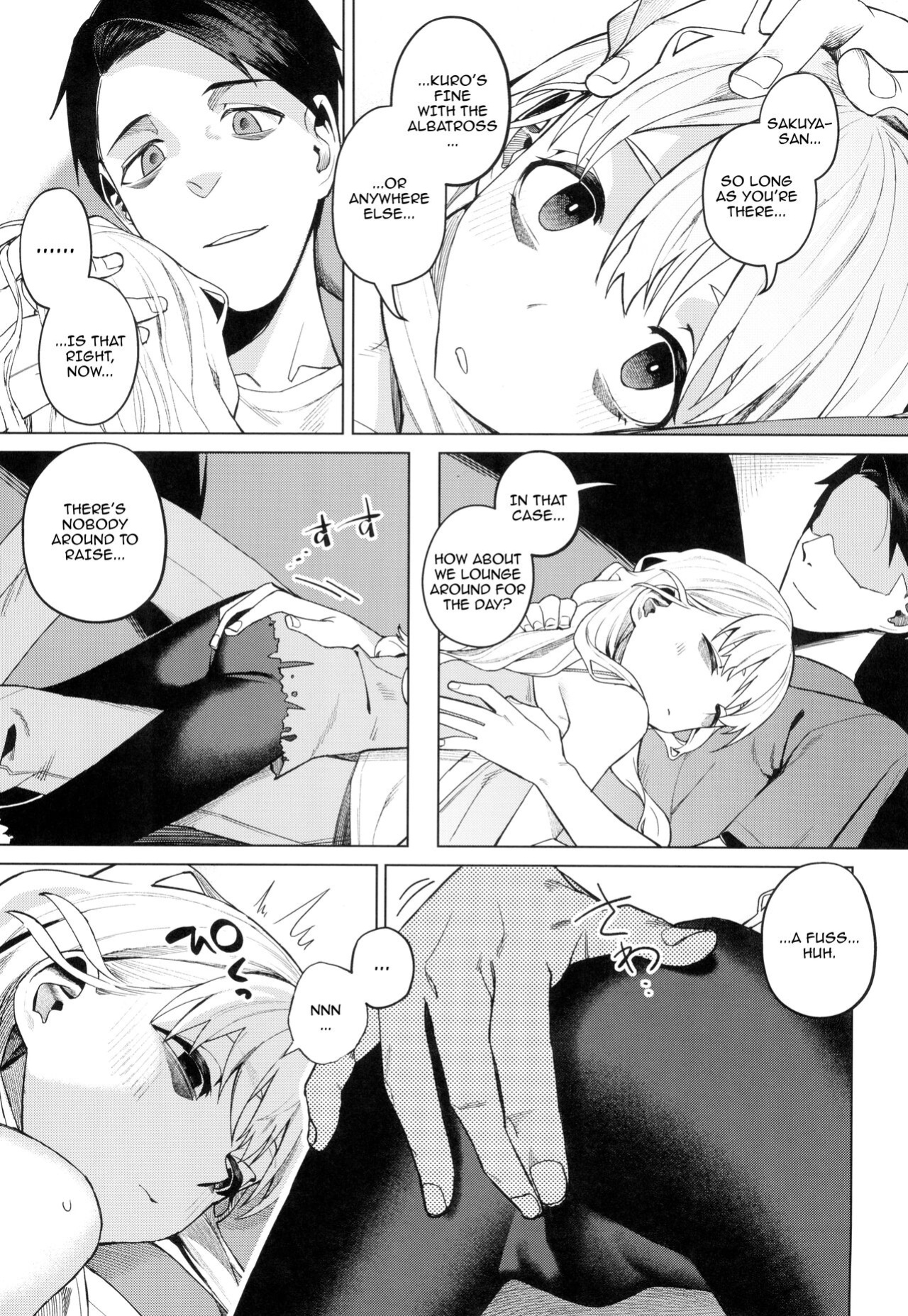 (C103) [Miyazen] Doko ka no Kariyado de onnanoko to / With A Girl Over In A Rented Apartment Somewhere (Albatross Koukairoku)