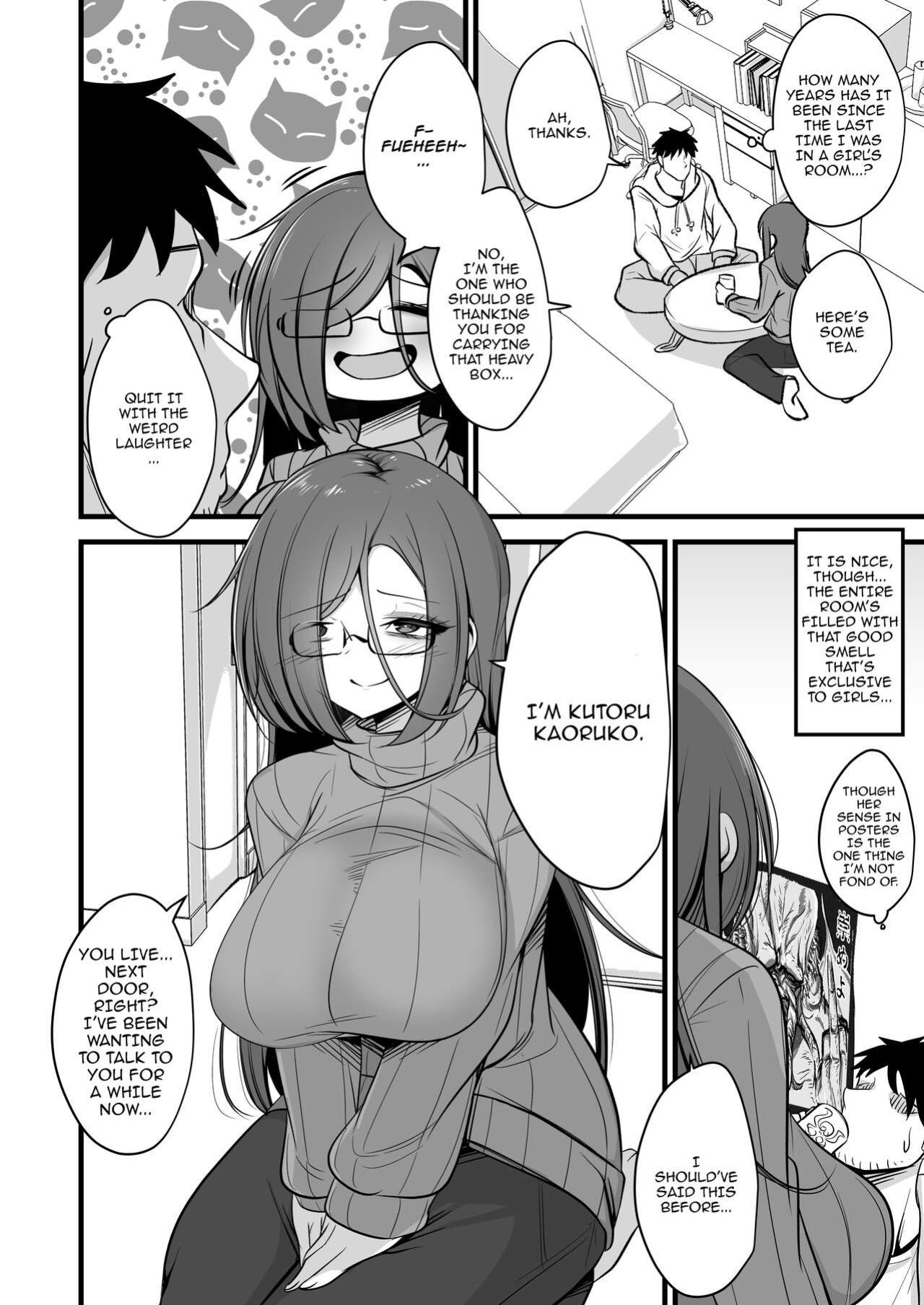 [Akagai (Mine Thrower)] Juu me no bakunyuu in kya joshi wa o kiraidesu ka / Do You Hate Clingy, Busty, Gloomy Girls?