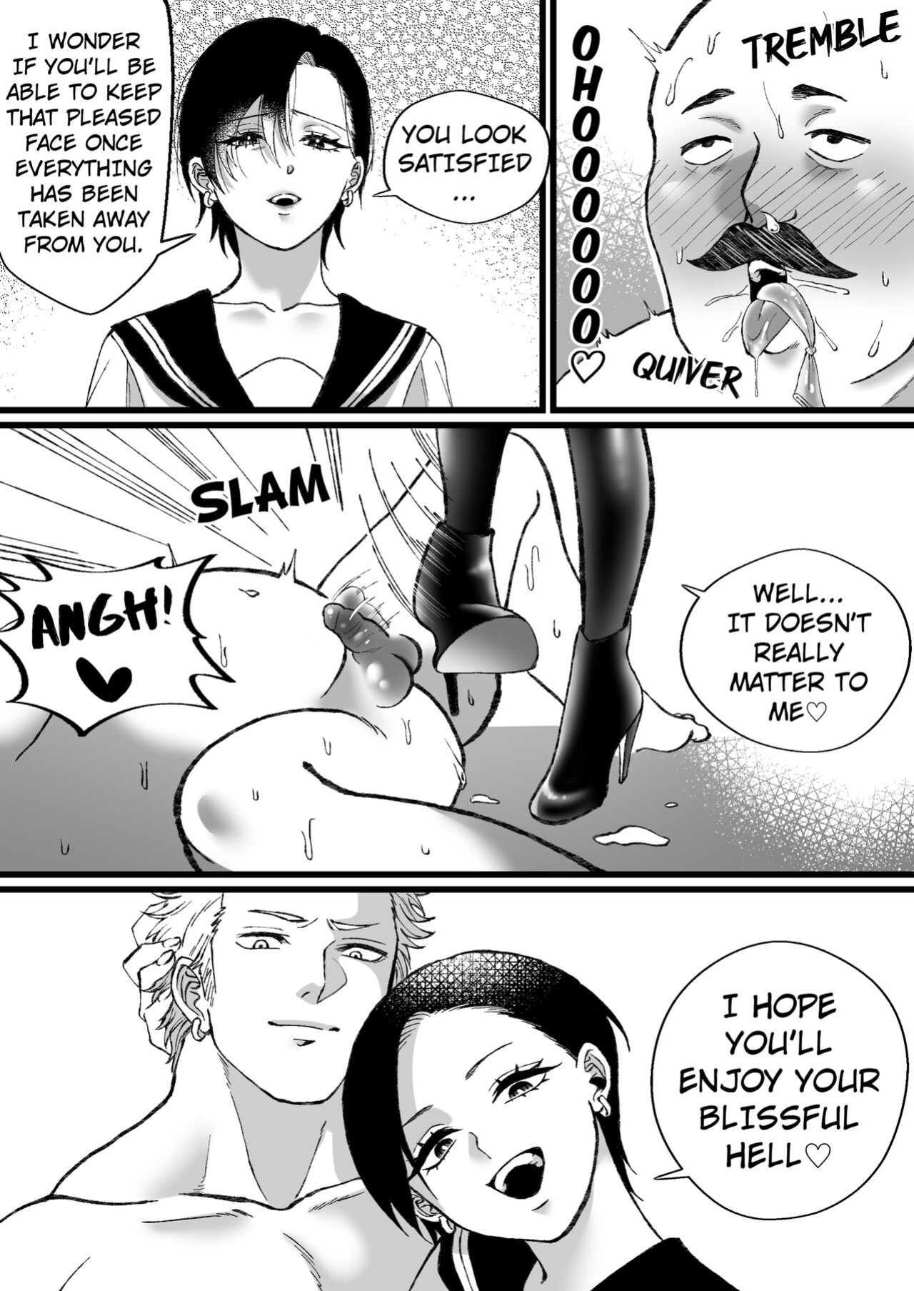 [Mr. Hokke (Mugicya World)] Financial Slavery to a Girl in a Sailor Uniform and Swimsuit