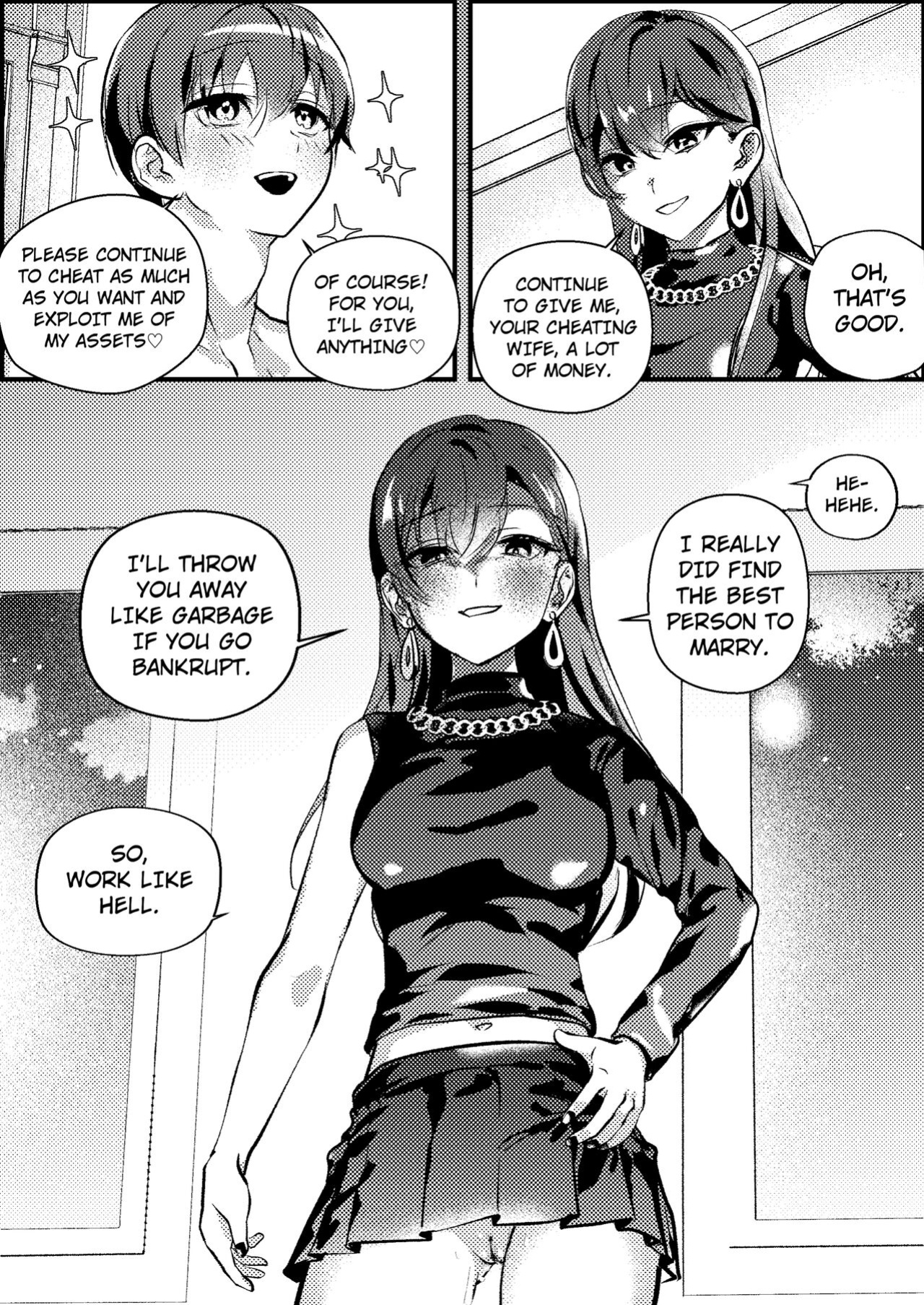 [Mr. Hokke (Mochi Fu Jin)] Masochistic Cuckold Marriage Matching App