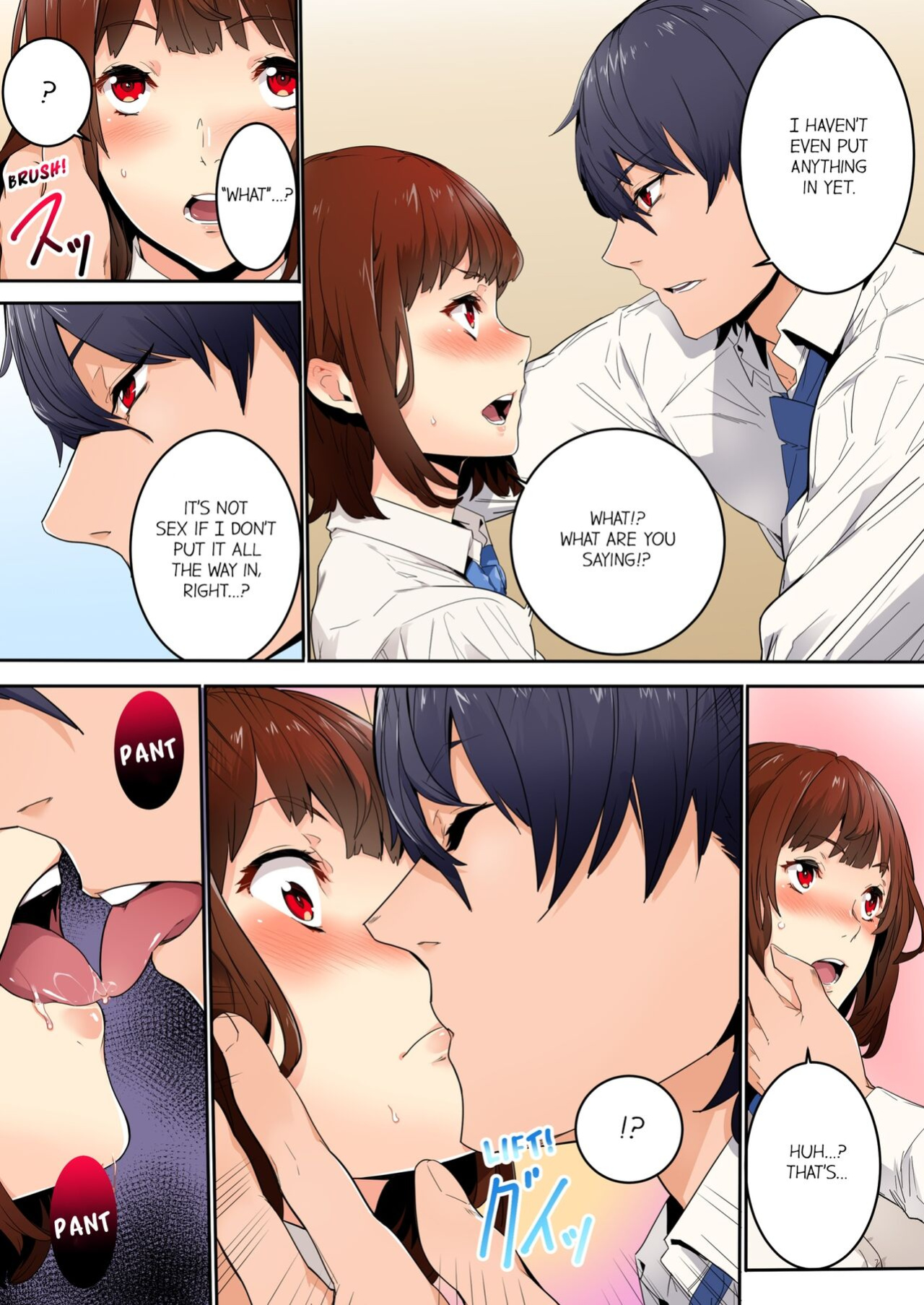 [OUMA] Ima Kara Irerukedo, "Sakippo Dake" Dakara Sex Janai Yo. 1 | Just The Tip Inside is Not Sex 1 [Descensored]