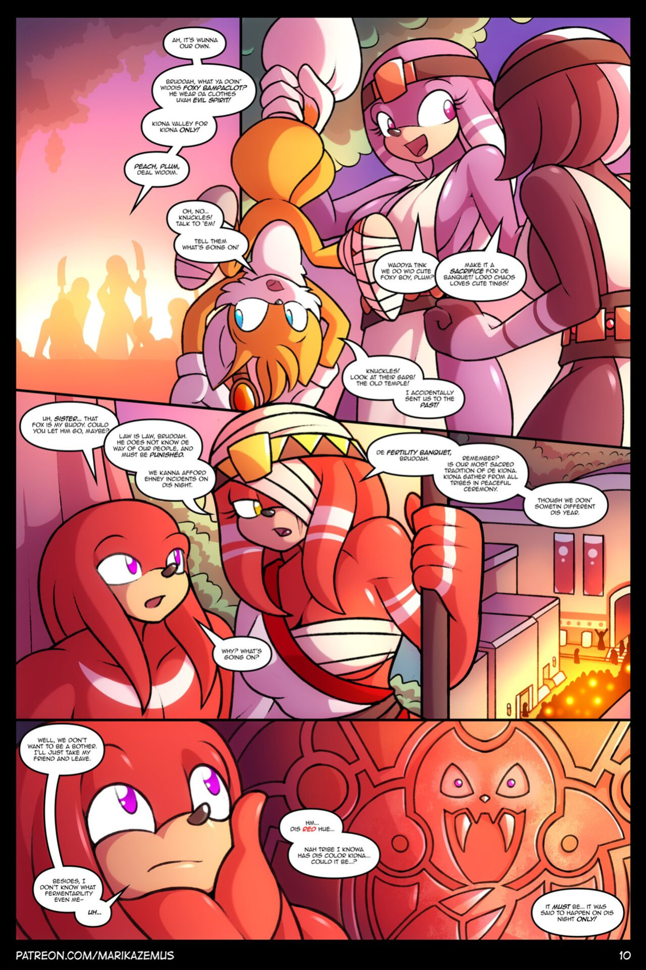 [MarikAzemus] Sonic Boom: Echidna Nights (Sonic the Hedgehog)