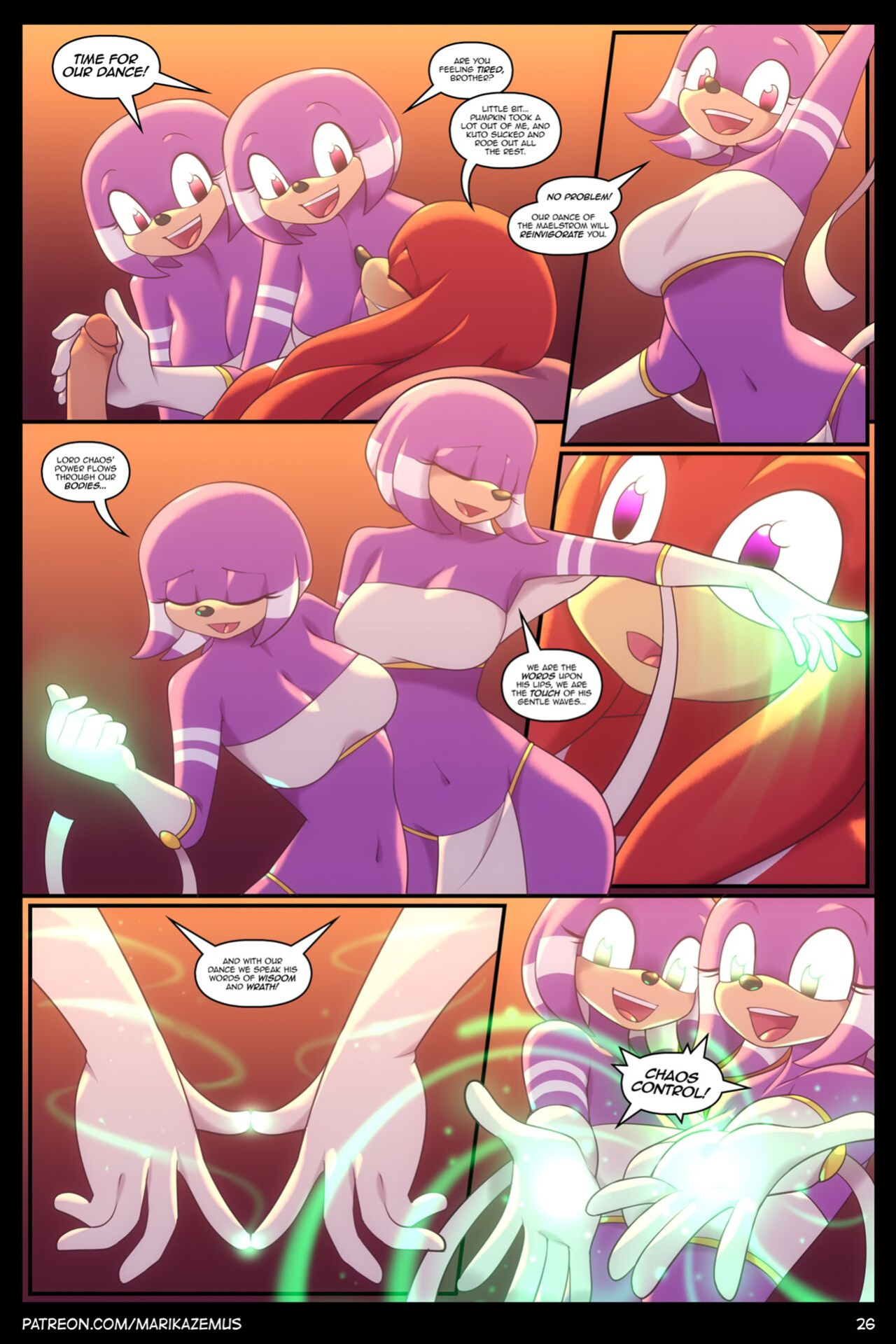 [MarikAzemus] Sonic Boom: Echidna Nights (Sonic the Hedgehog)