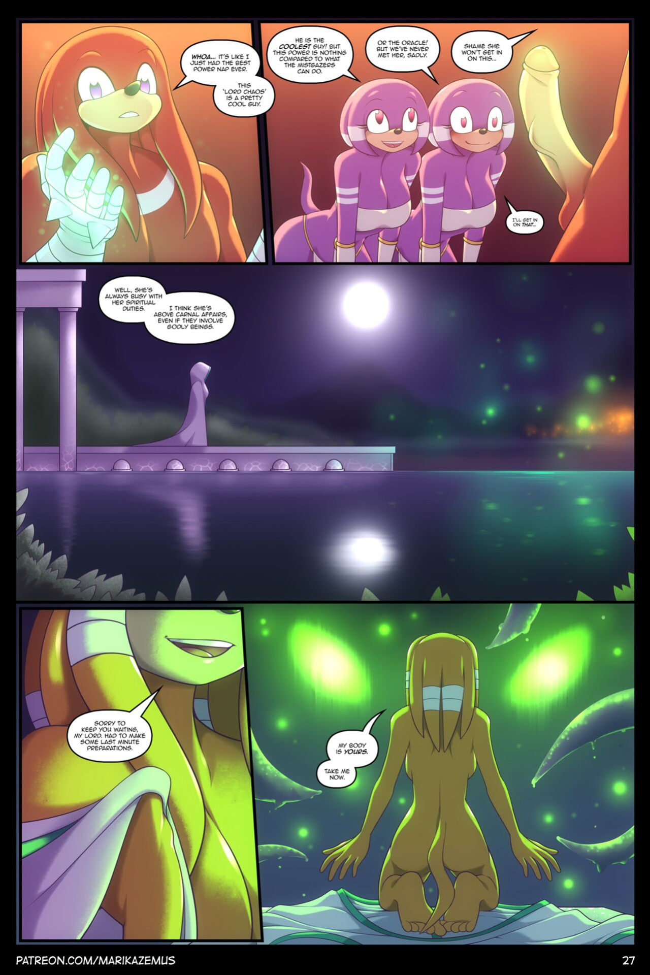 [MarikAzemus] Sonic Boom: Echidna Nights (Sonic the Hedgehog)