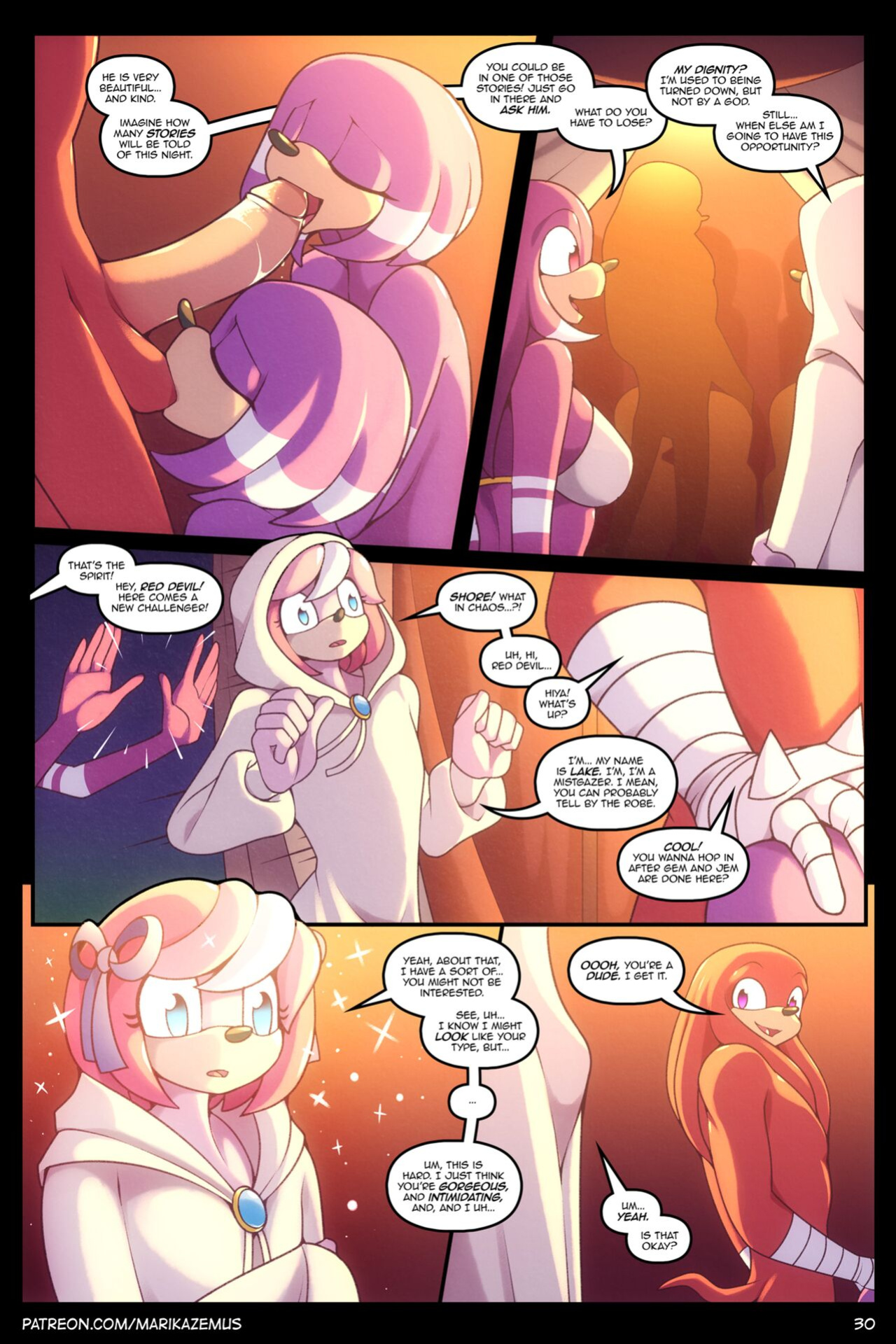 [MarikAzemus] Sonic Boom: Echidna Nights (Sonic the Hedgehog)