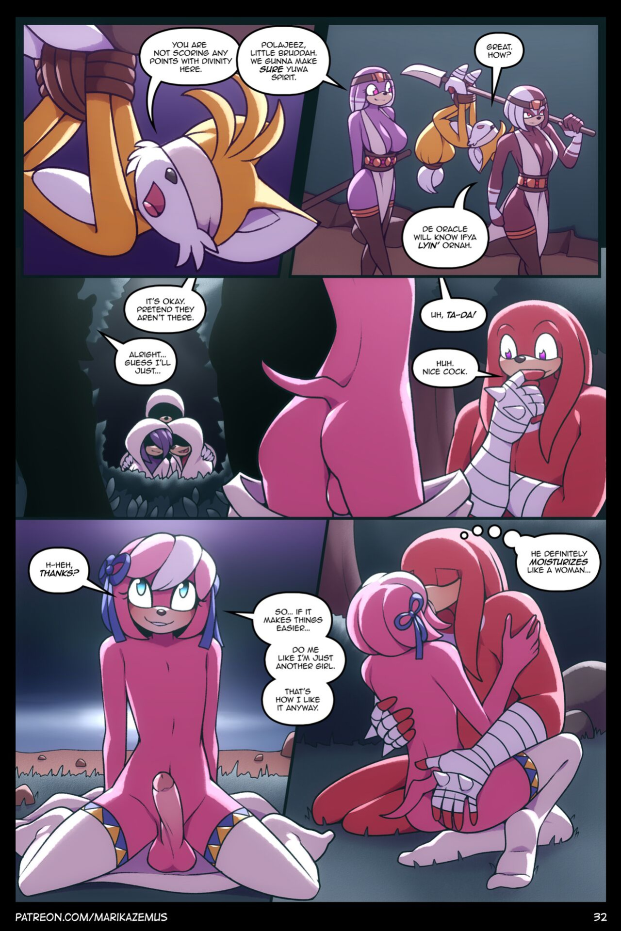 [MarikAzemus] Sonic Boom: Echidna Nights (Sonic the Hedgehog)