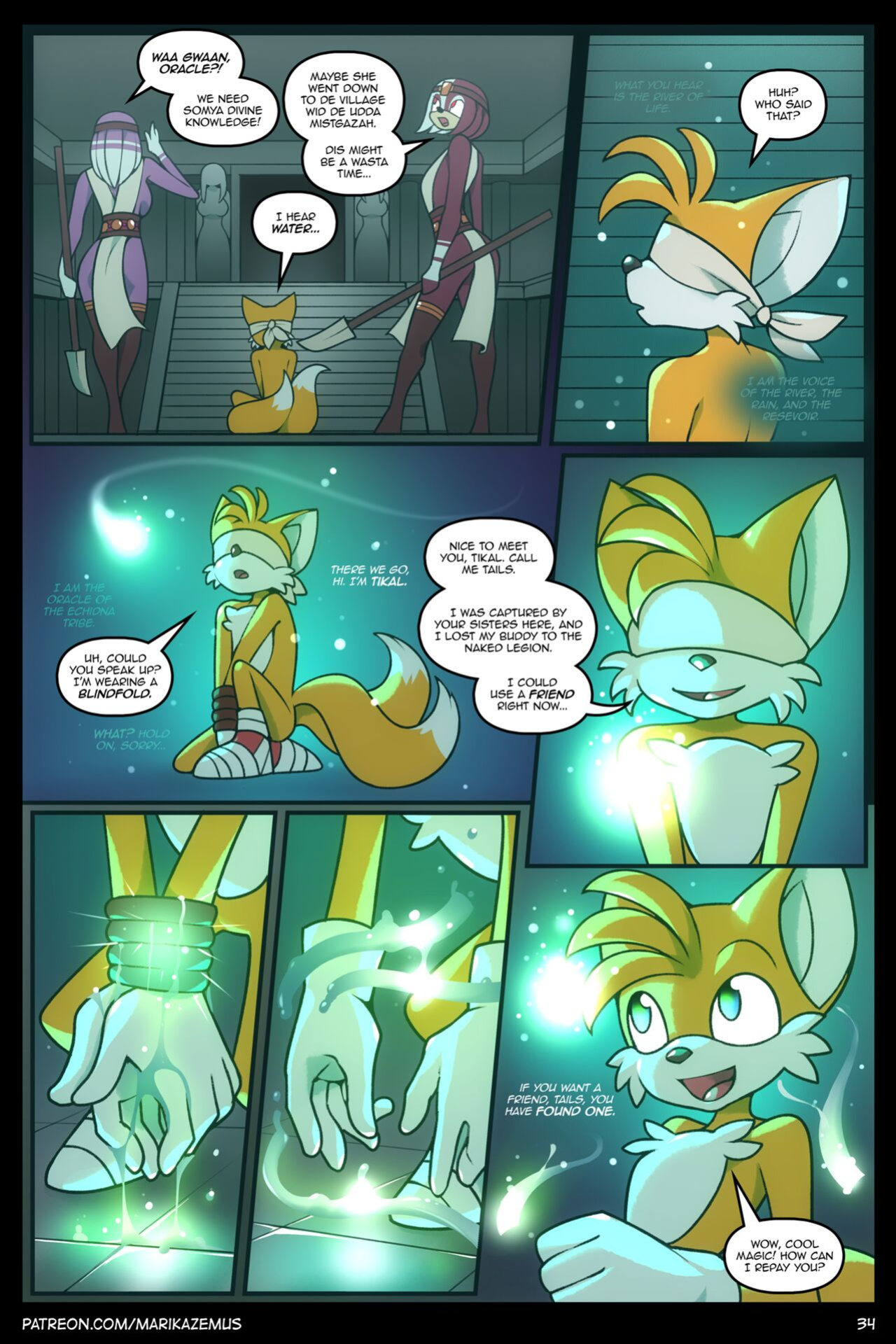 [MarikAzemus] Sonic Boom: Echidna Nights (Sonic the Hedgehog)