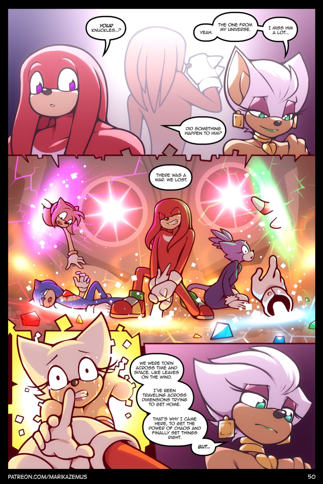 [MarikAzemus] Sonic Boom: Echidna Nights (Sonic the Hedgehog)